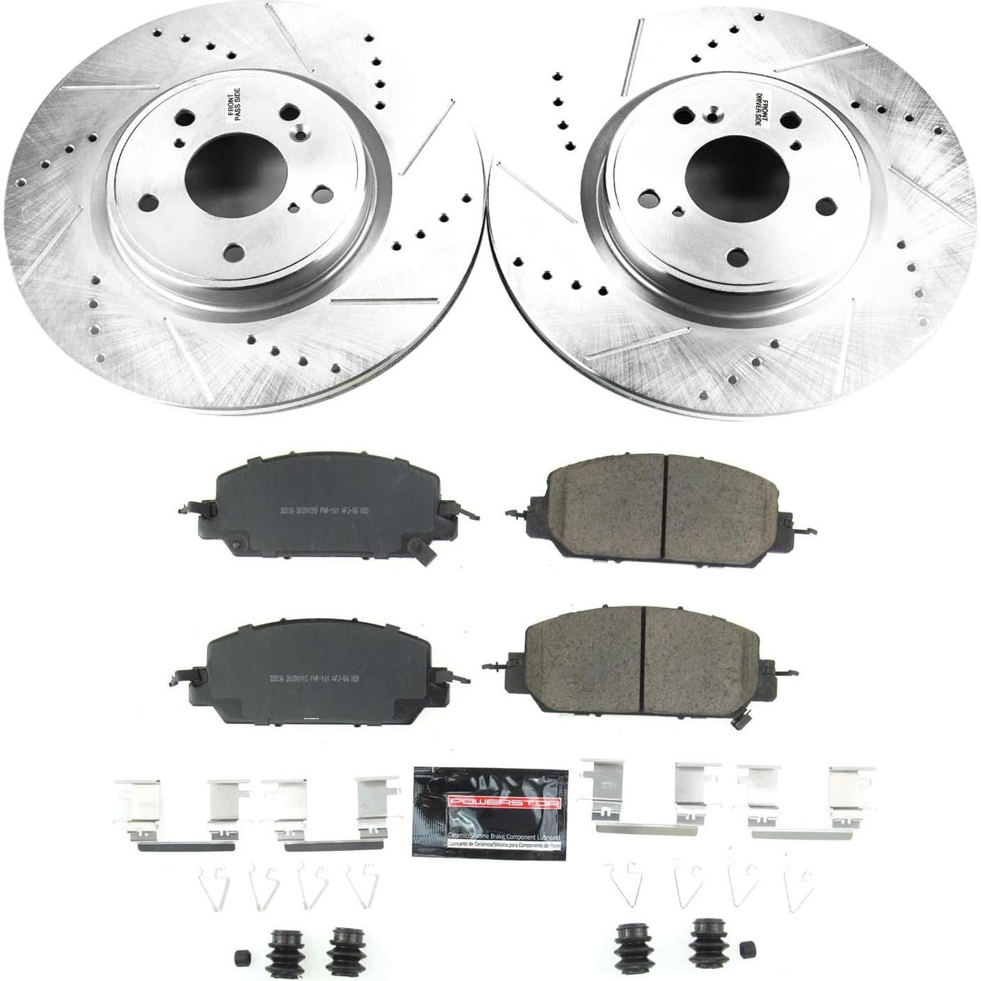 Kit de Freno Power Stop K7872 Delante Z23 para Honda CR-V 2017-2023