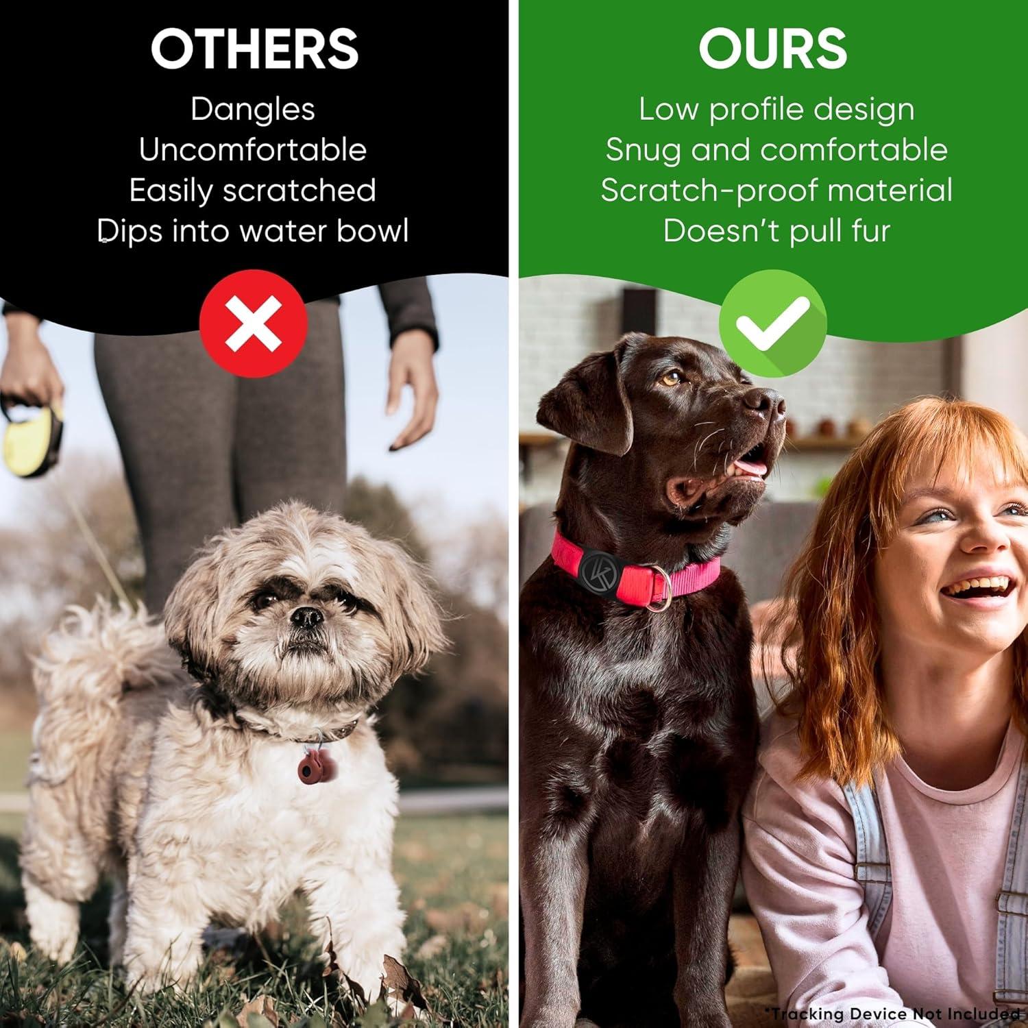 Soporte para Collar de Perro Kitty Kompass 2022 - Negro