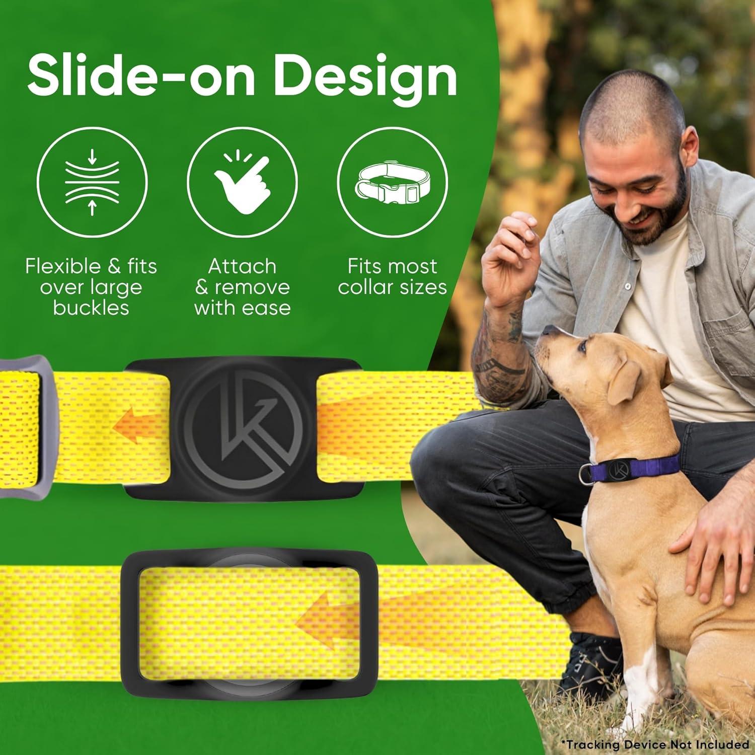 Soporte para Collar de Perro Kitty Kompass 2022 - Negro