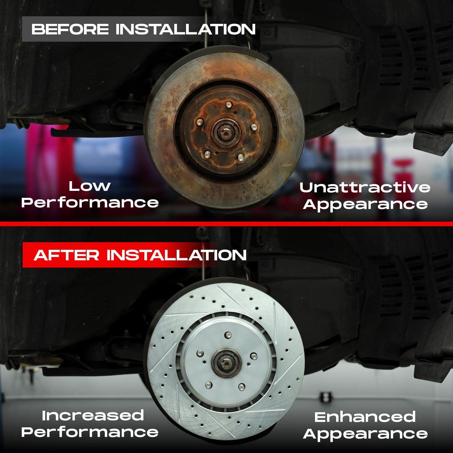 Kit de Frenos R1 Concepts Cerámicos Audi A4 A5 Q5 2008-2017