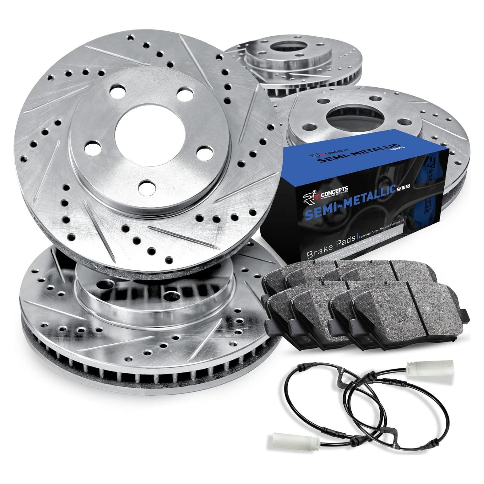 Kit de Frenos Delantero y Trasero R1 Concepts eLINE para Audi A3 2015-2020