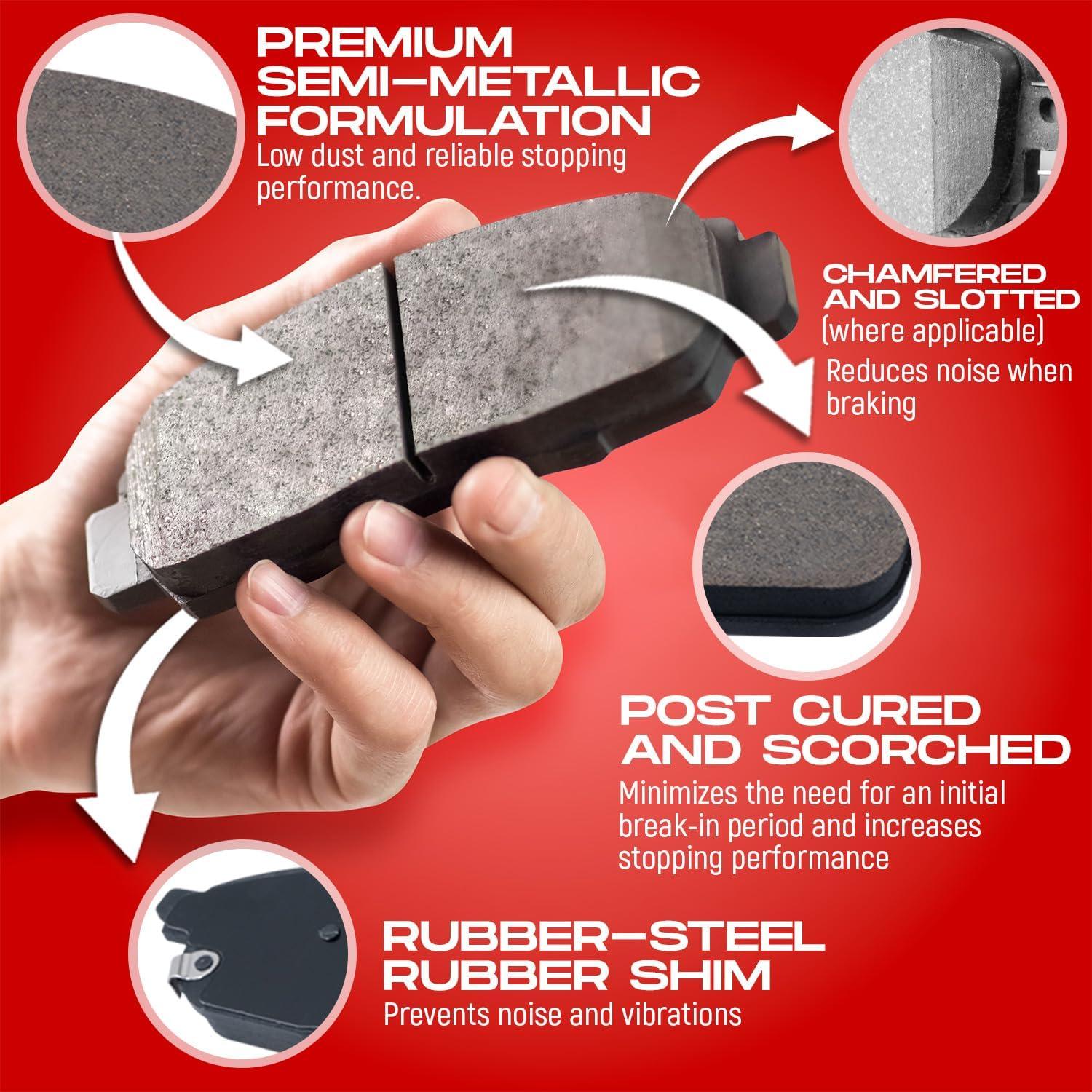 Kit de Frenos Delantero y Trasero R1 Concepts eLINE para Audi A3 2015-2020