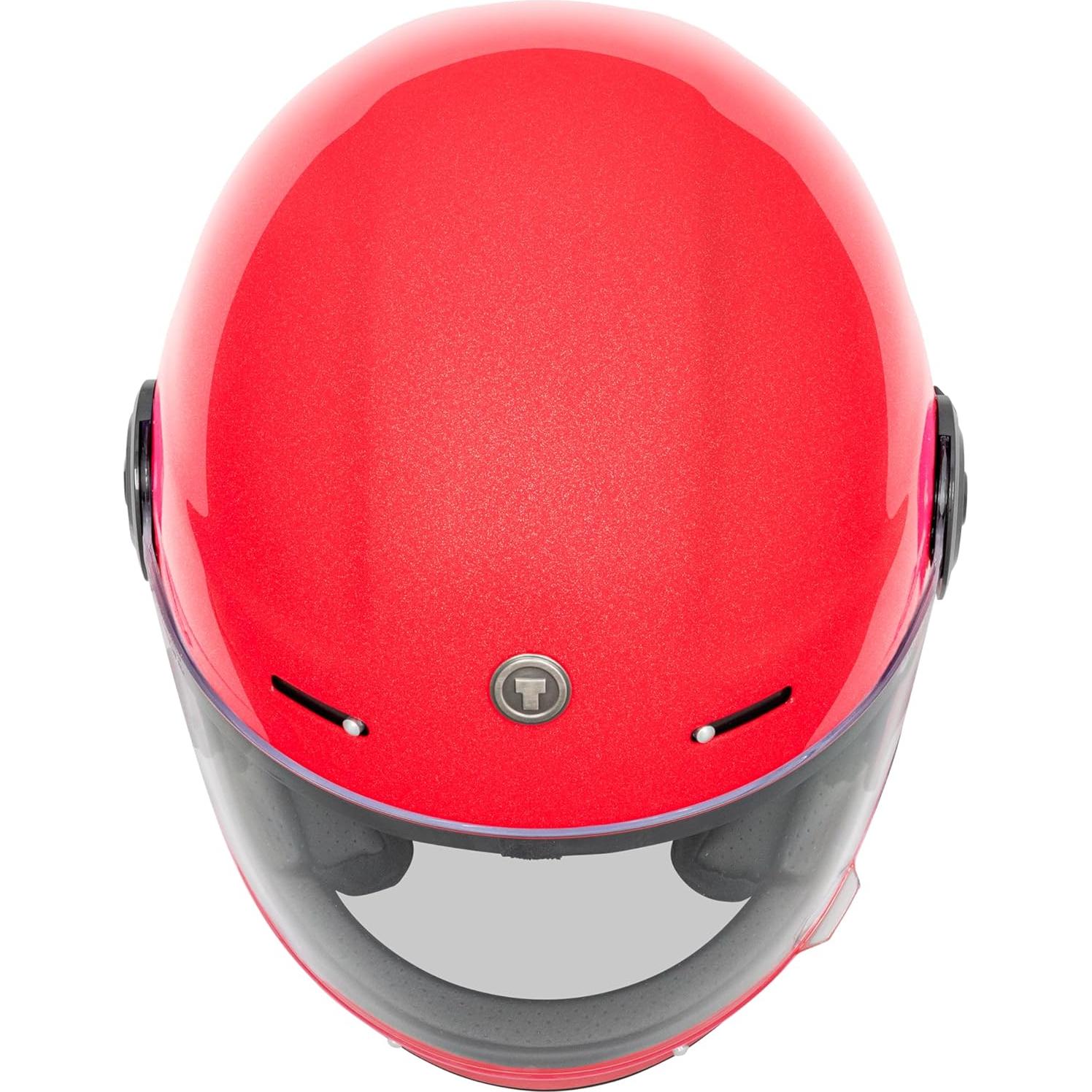 Casco de Motocicleta TORC T1 Rojo Metálico Talla X-Pequeño