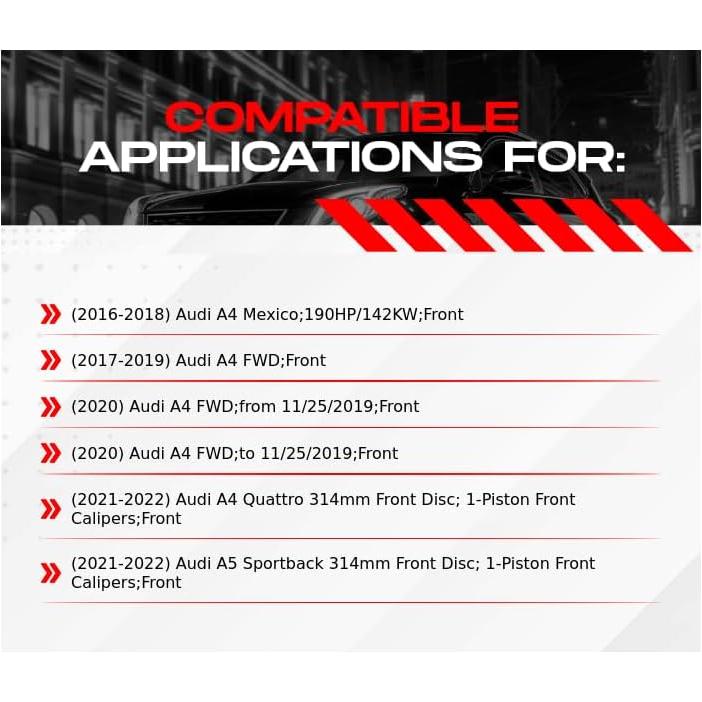 Kit de freno R1 Concepts eLINE para Audi A4/A5 2016-2022