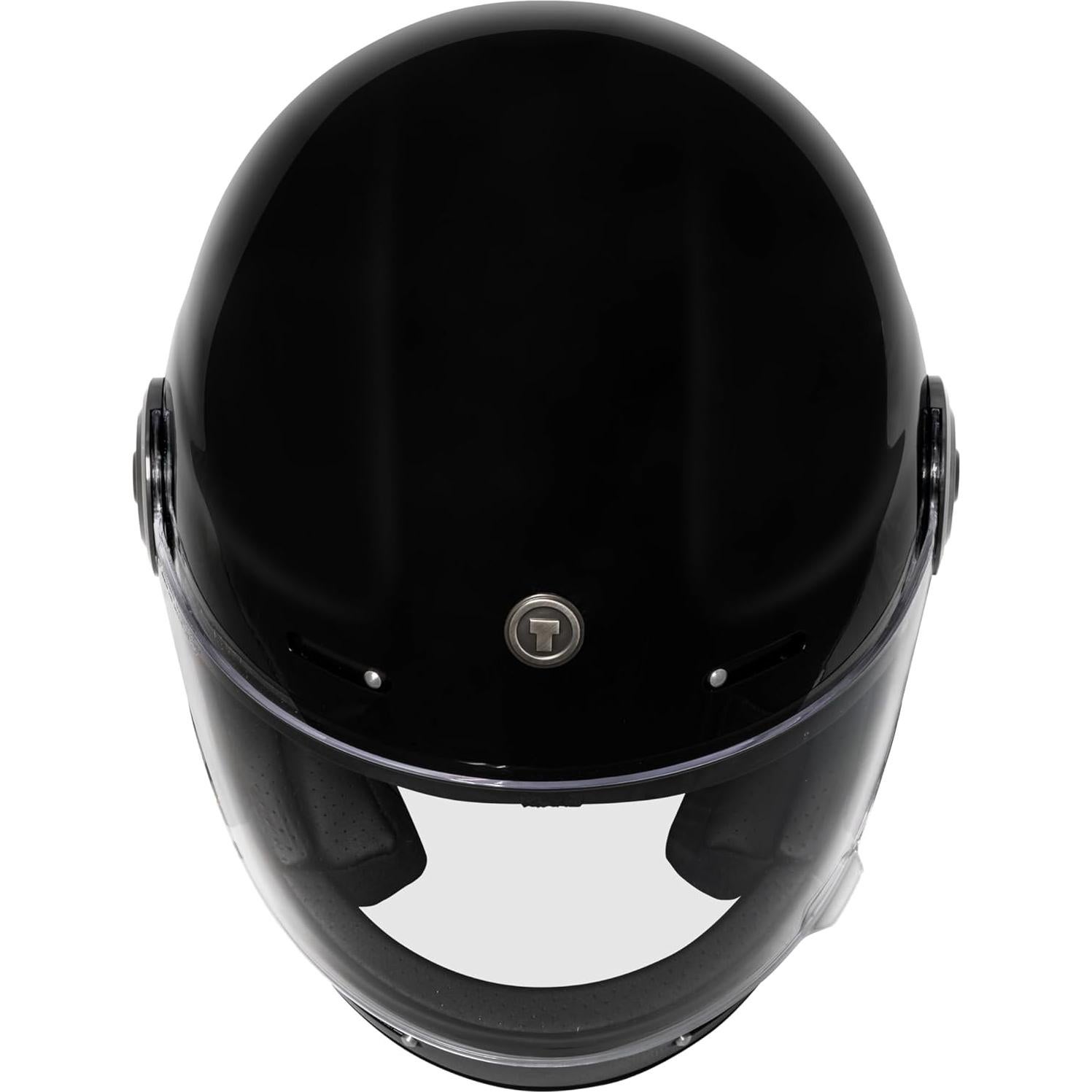 Casco Integral TORC T1 Fibra de Vidrio Grande Negro Mate