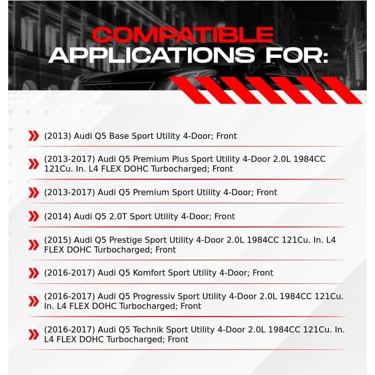 Kit de Freno Delantero R1 Concepts eLINE para Audi Q5 2013-2017