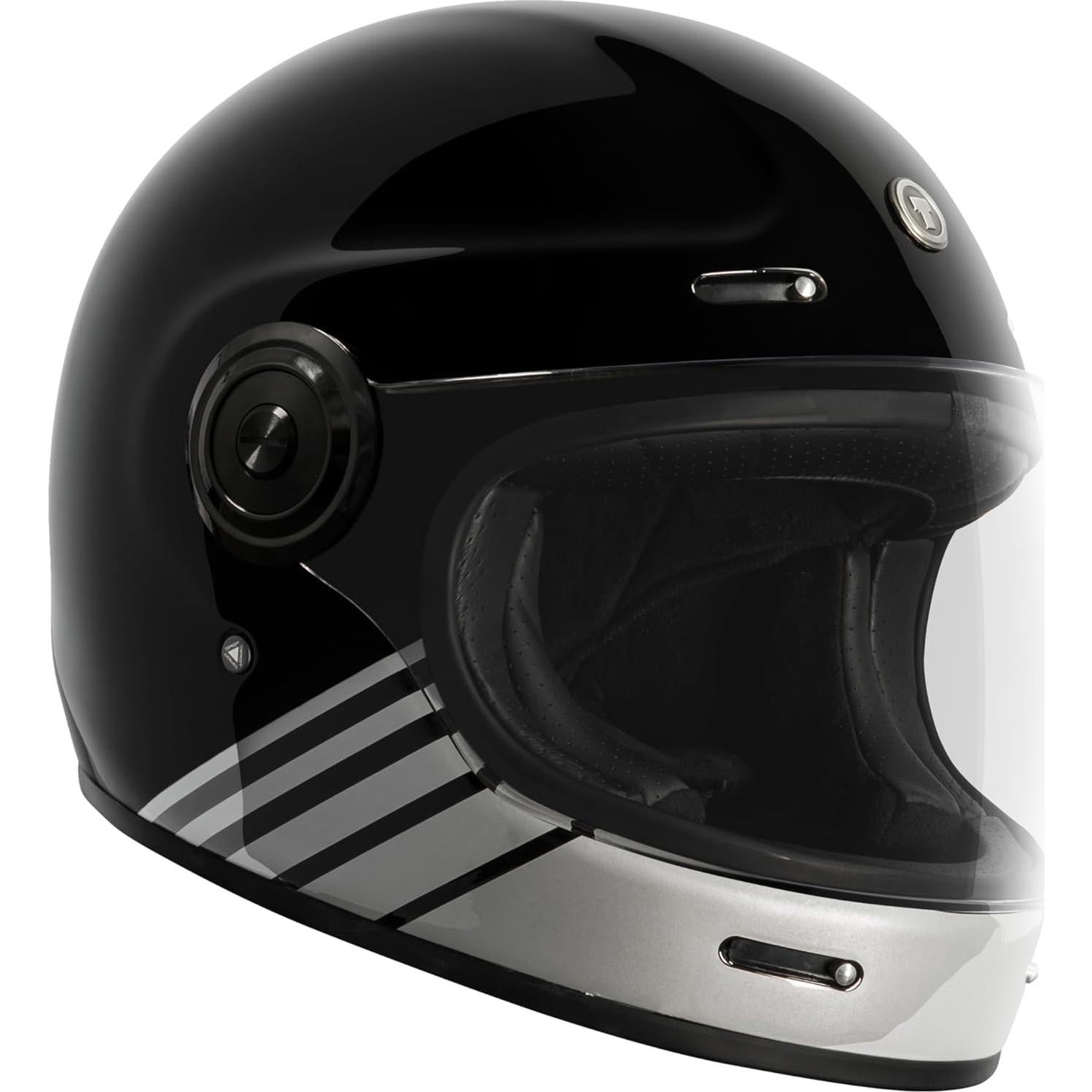 Casco Integral TORC T1 Fibra de Vidrio XX-Large Negro Mate