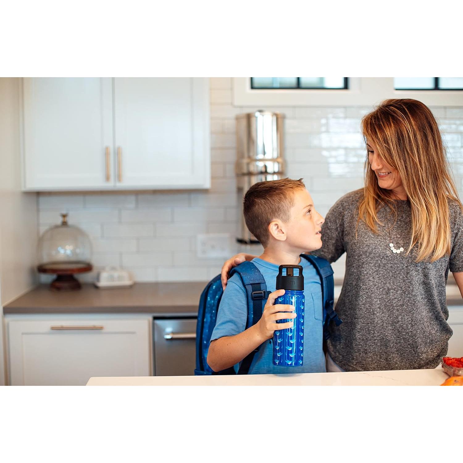 Botella de Agua Simple Modern 532ml Paw Patrol Tapa Pajita