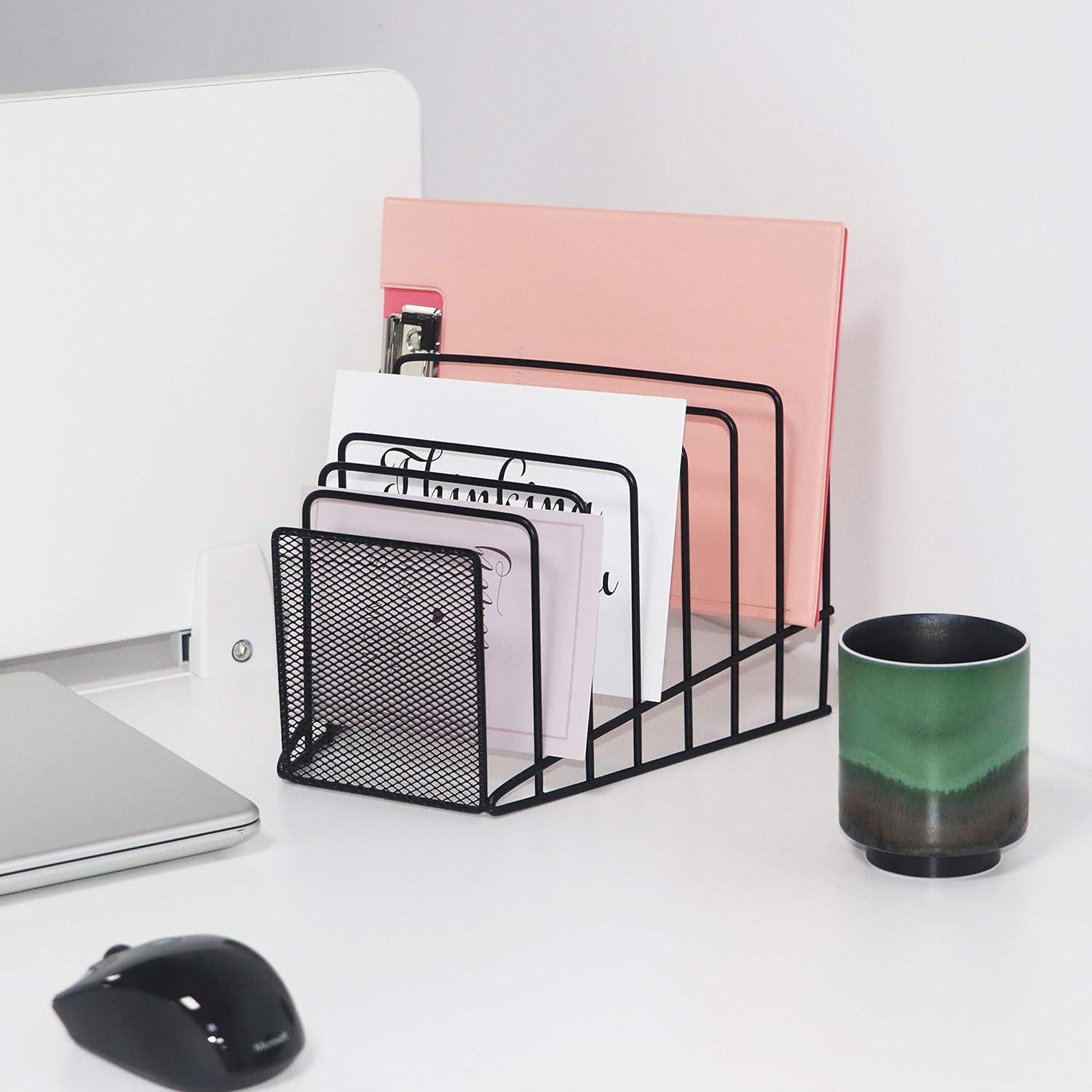 Organizador de Archivos GoldOrcle 7 Secciones Negro