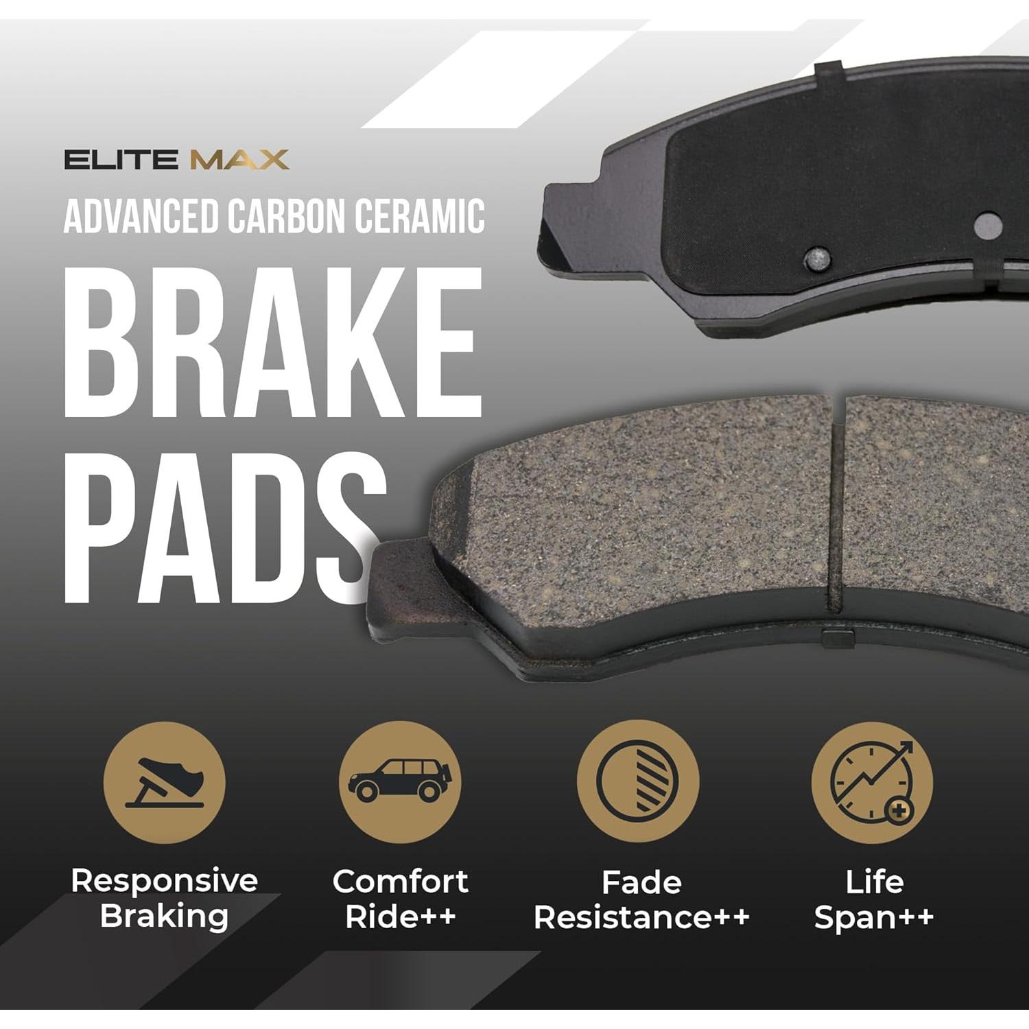Kit de Frenos Delantero y Trasero Max Advanced Brakes Ford Focus 2012-2018