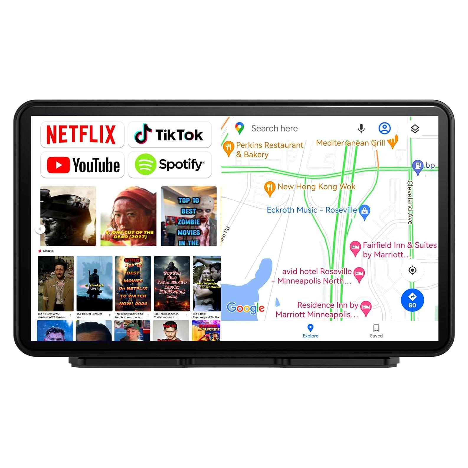 Pantalla Carplay Android 13 Imagebon 7" GPS WiFi Bluetooth