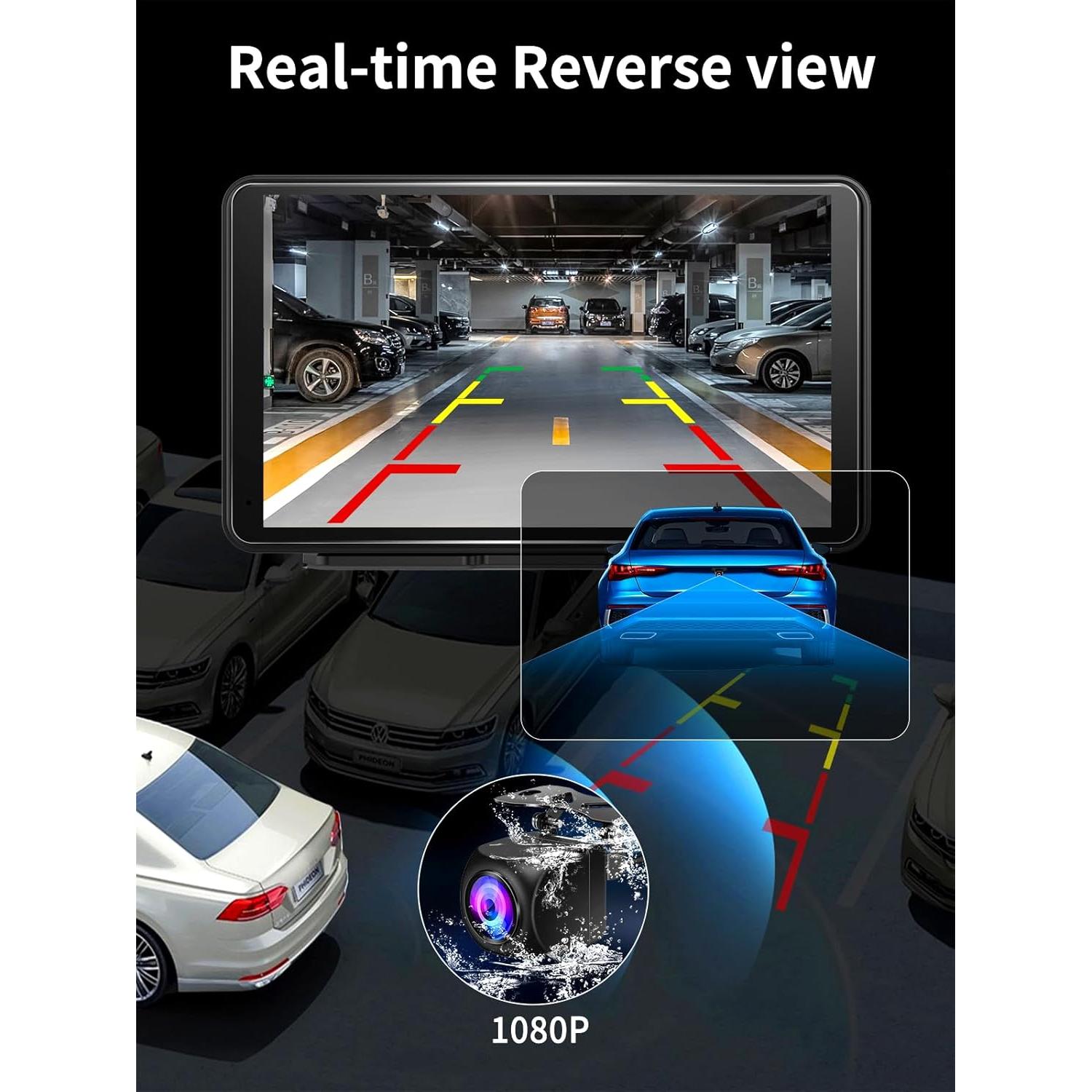 Pantalla Carplay Android 13 Imagebon 7" GPS WiFi Bluetooth