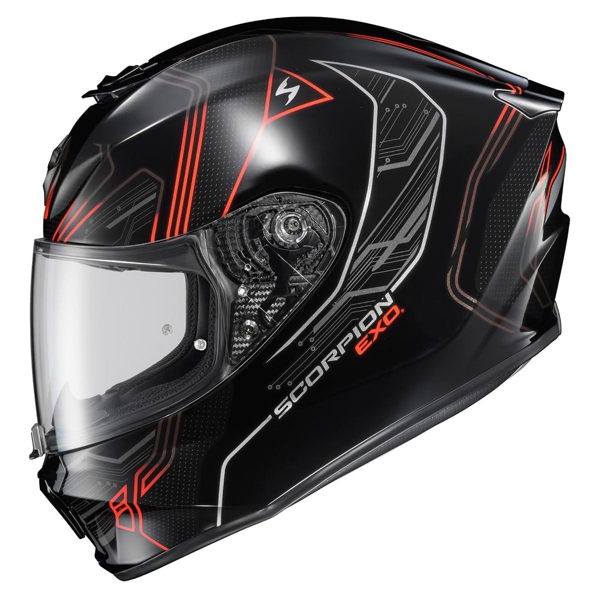 Casco Integral ScorpionEXO EXO-R330 Rojo Grande Bluetooth