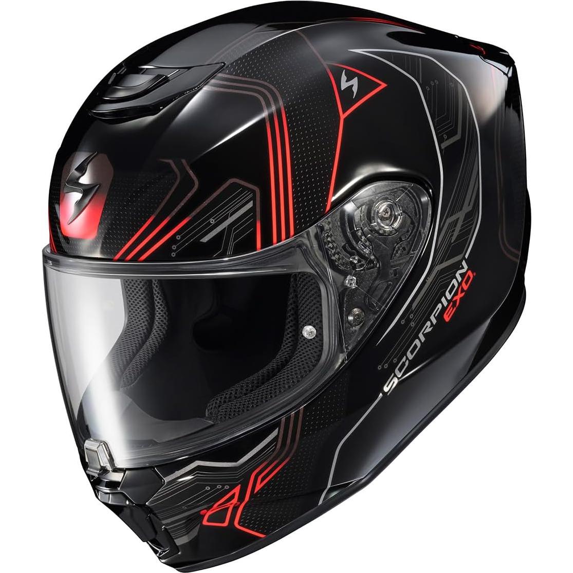 Casco Integral ScorpionEXO EXO-R330 Rojo Grande Bluetooth