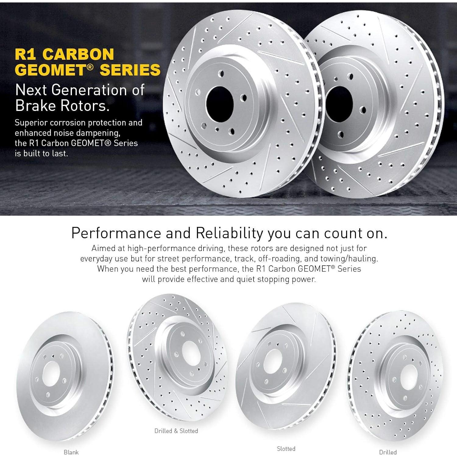 Discos de Freno Traseros R1 Concepts Carbono para BMW