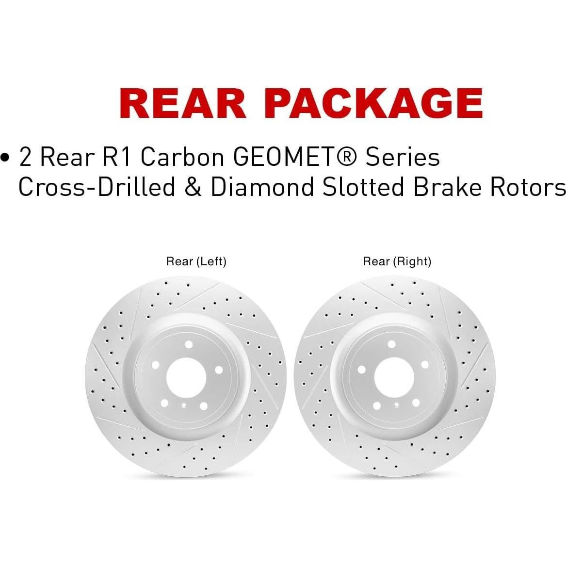 Discos de Freno Traseros R1 Concepts Carbono para BMW