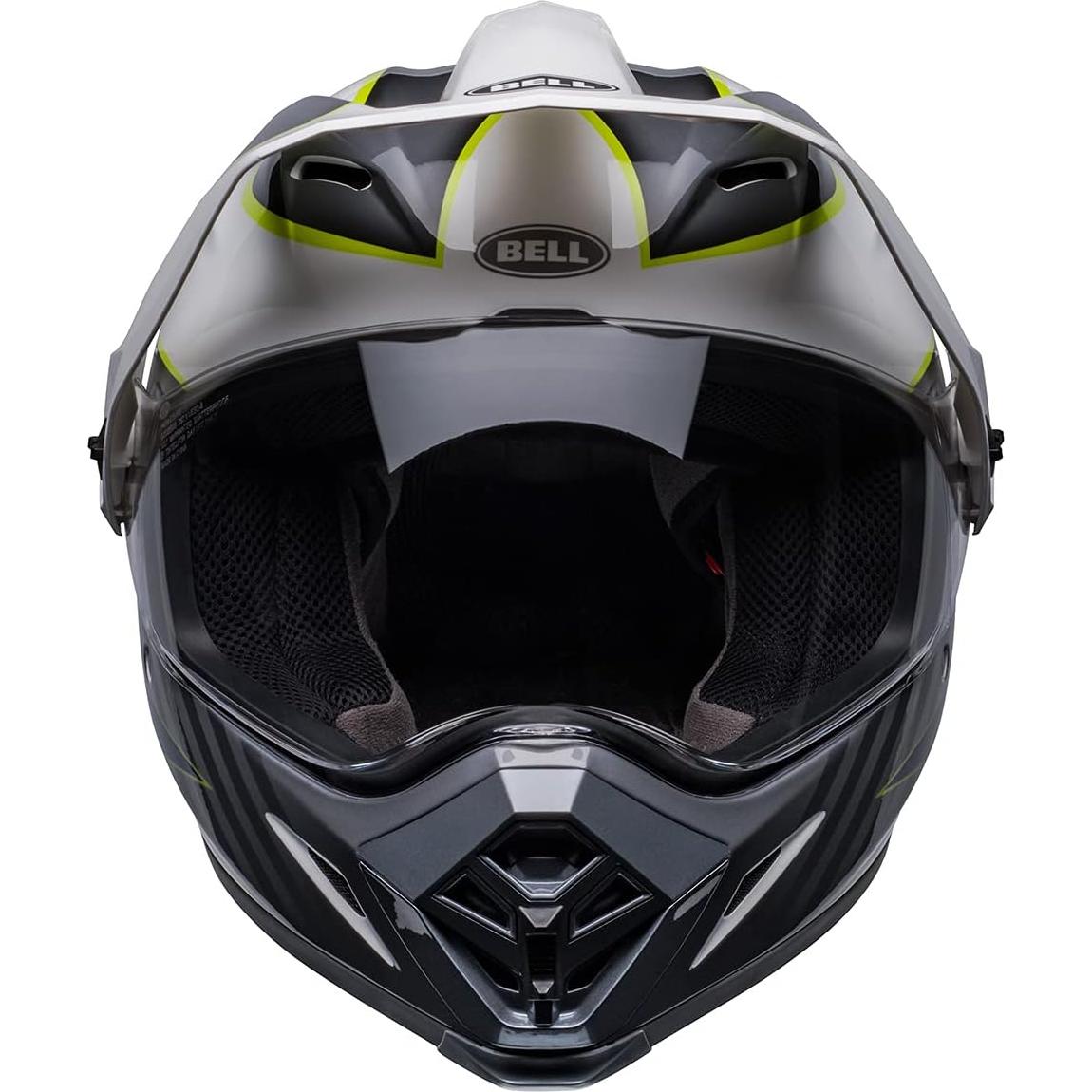 Casco Bell MX-9 Aventura MIPS Unisex Pequeño Blanco/Amarillo