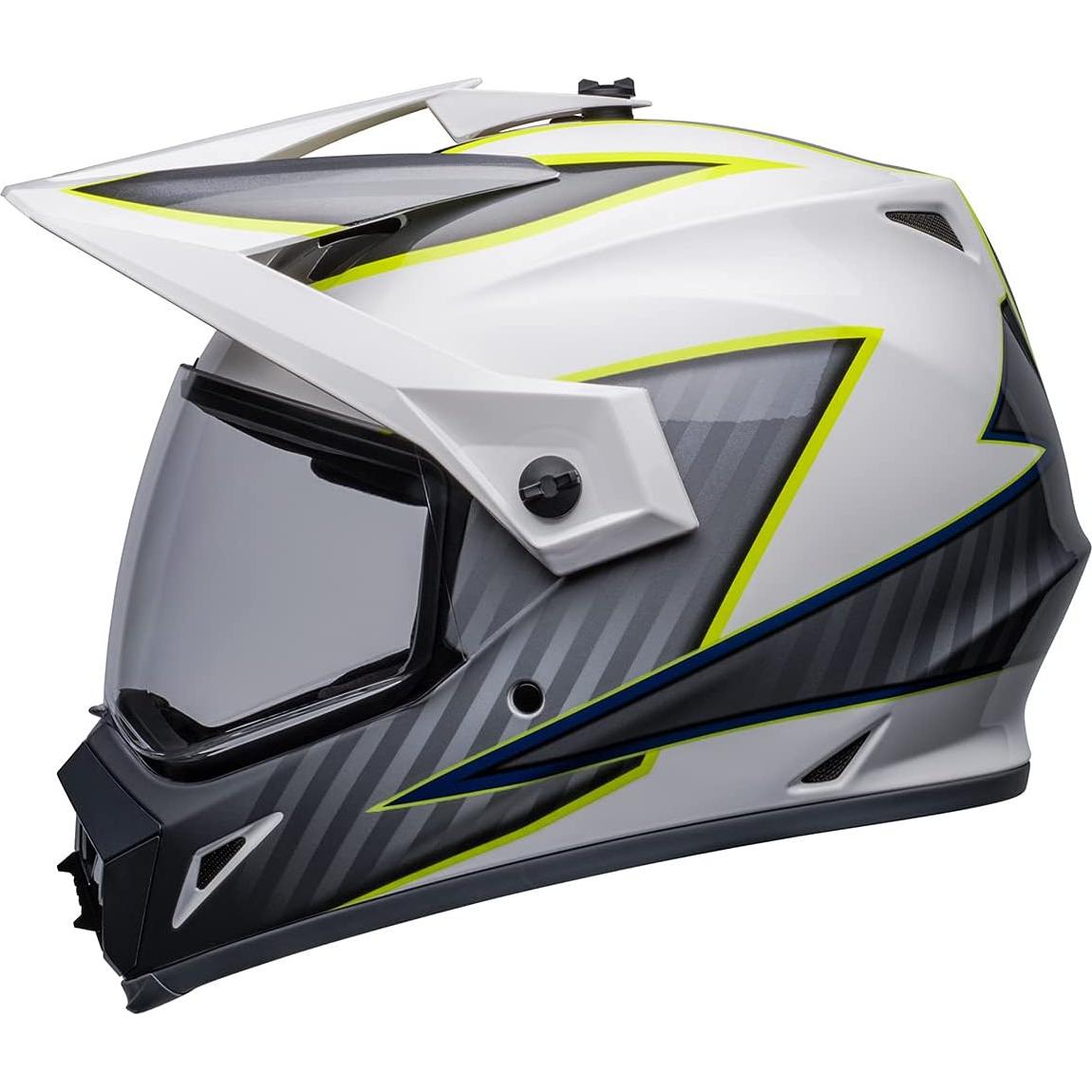 Casco Bell MX-9 Aventura MIPS Unisex Pequeño Blanco/Amarillo