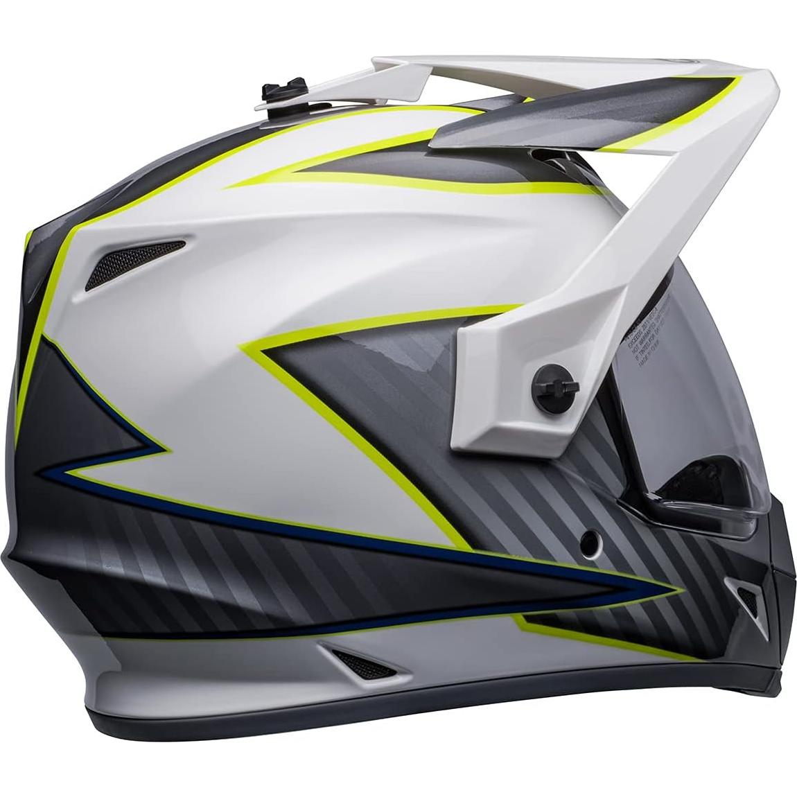 Casco Bell MX-9 Aventura MIPS Unisex Pequeño Blanco/Amarillo