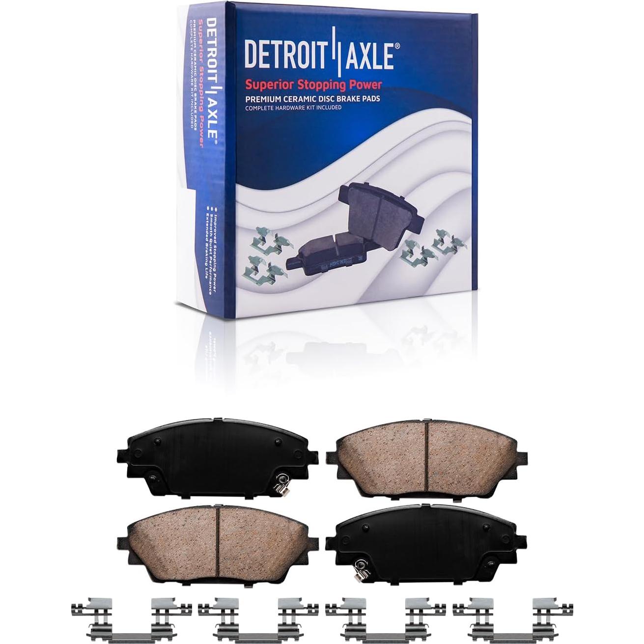 Kit de frenos Detroit Axle para Mazda 3 Sport 2014-2016