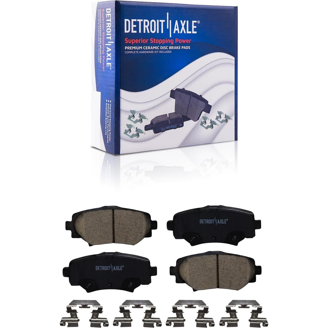Kit de frenos Detroit Axle para Mazda 3 Sport 2014-2016