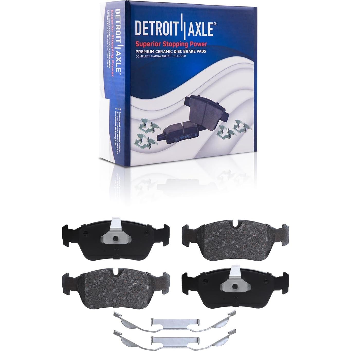 Kit de frenos Detroit Axle para BMW 323I 328I 320I - Discos y pastillas