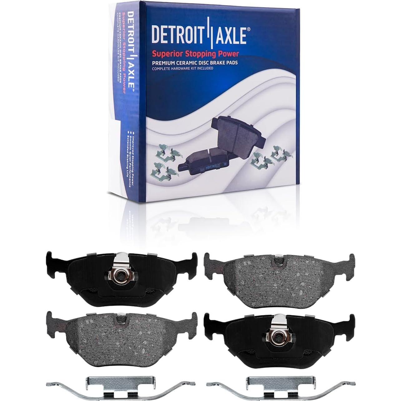 Kit de frenos Detroit Axle para BMW 323I 328I 320I - Discos y pastillas