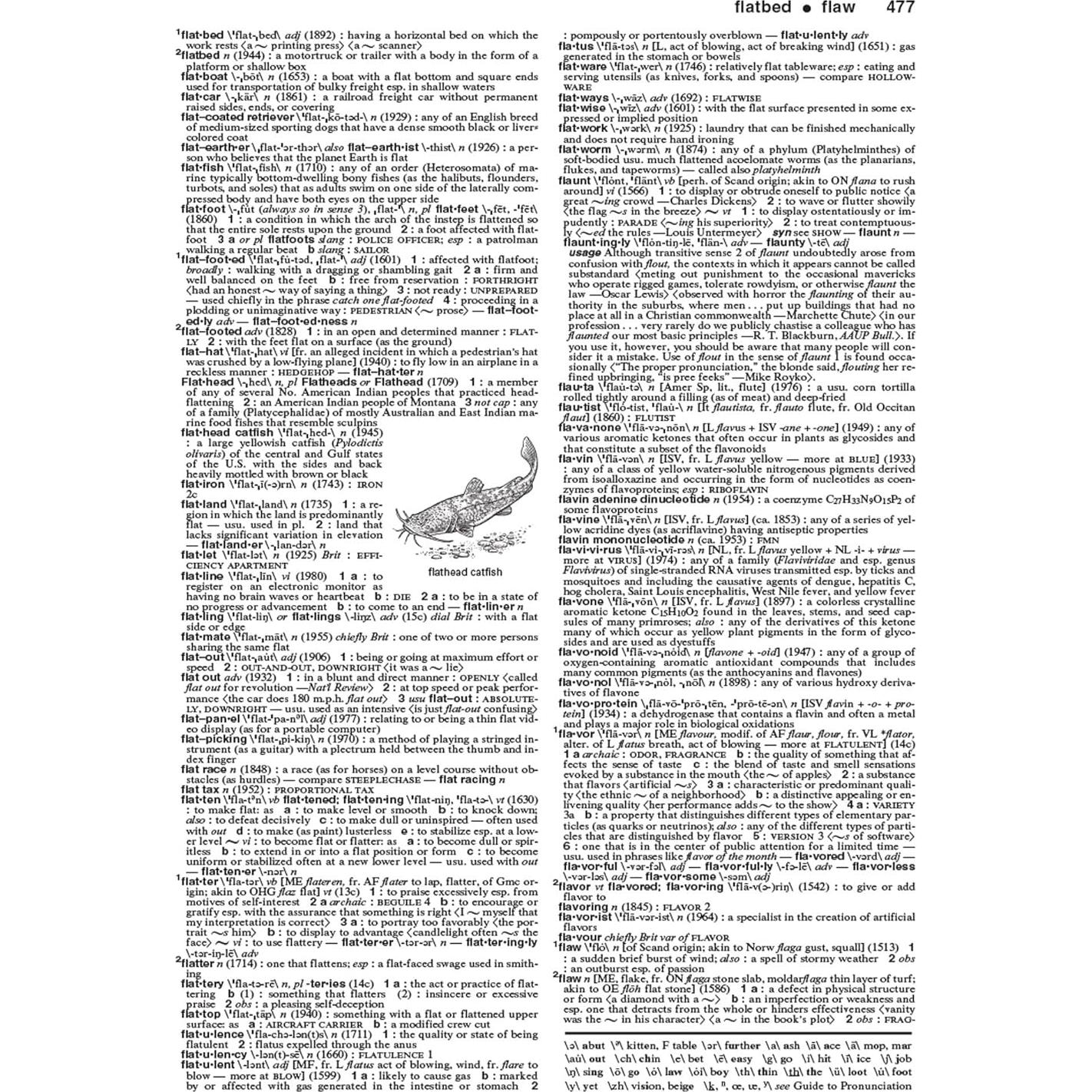 Merriam-Webster's Collegiate Dictionary, 11th Edition, Laminated Hardcover, Plain-Edged