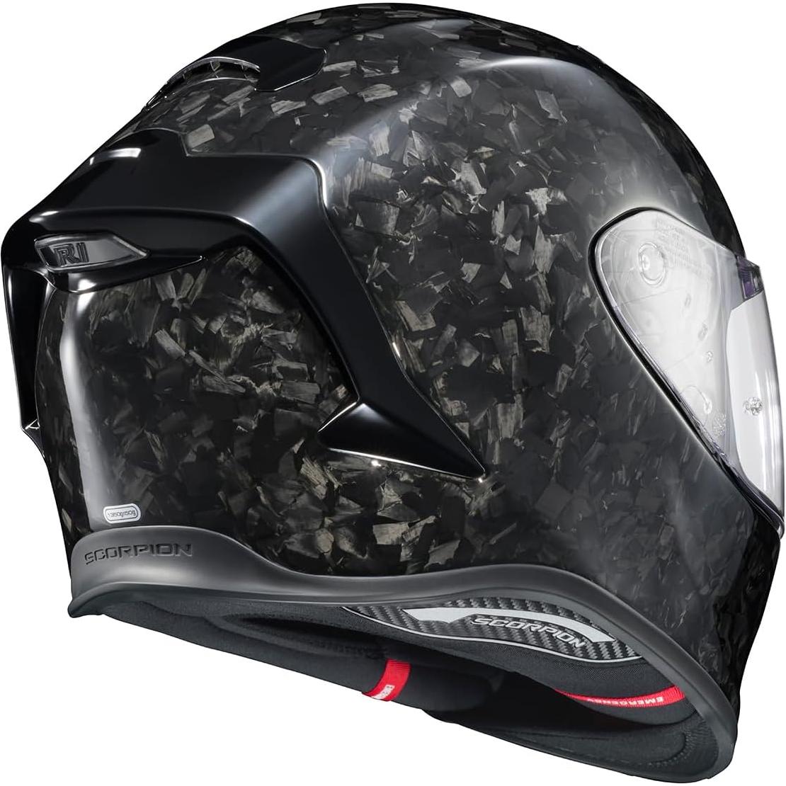 Casco ScorpionEXO R1 Air Carbon Onyx Negro Brillante XL