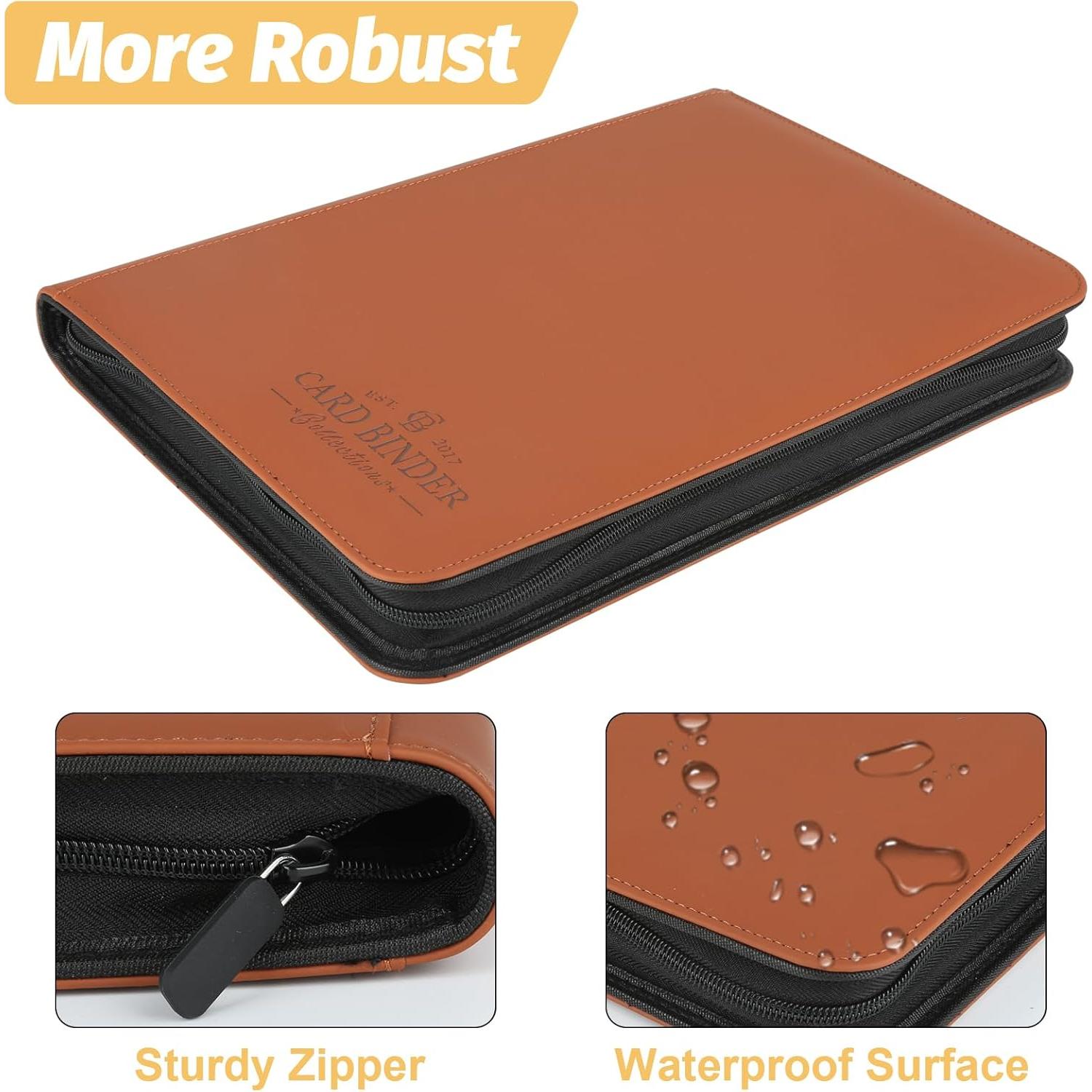 Carpeta de Tarjetas de Comercio Foalgo 9 Bolsillos 540 Tarjetas