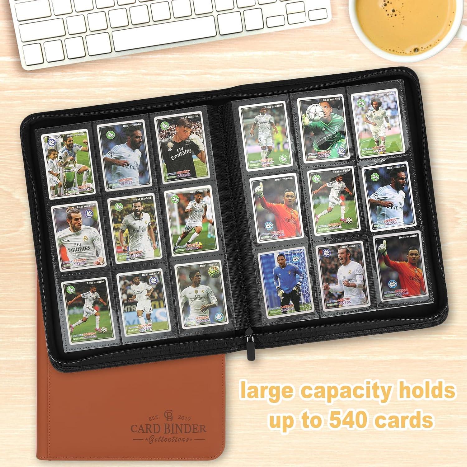 Carpeta de Tarjetas de Comercio Foalgo 9 Bolsillos 540 Tarjetas