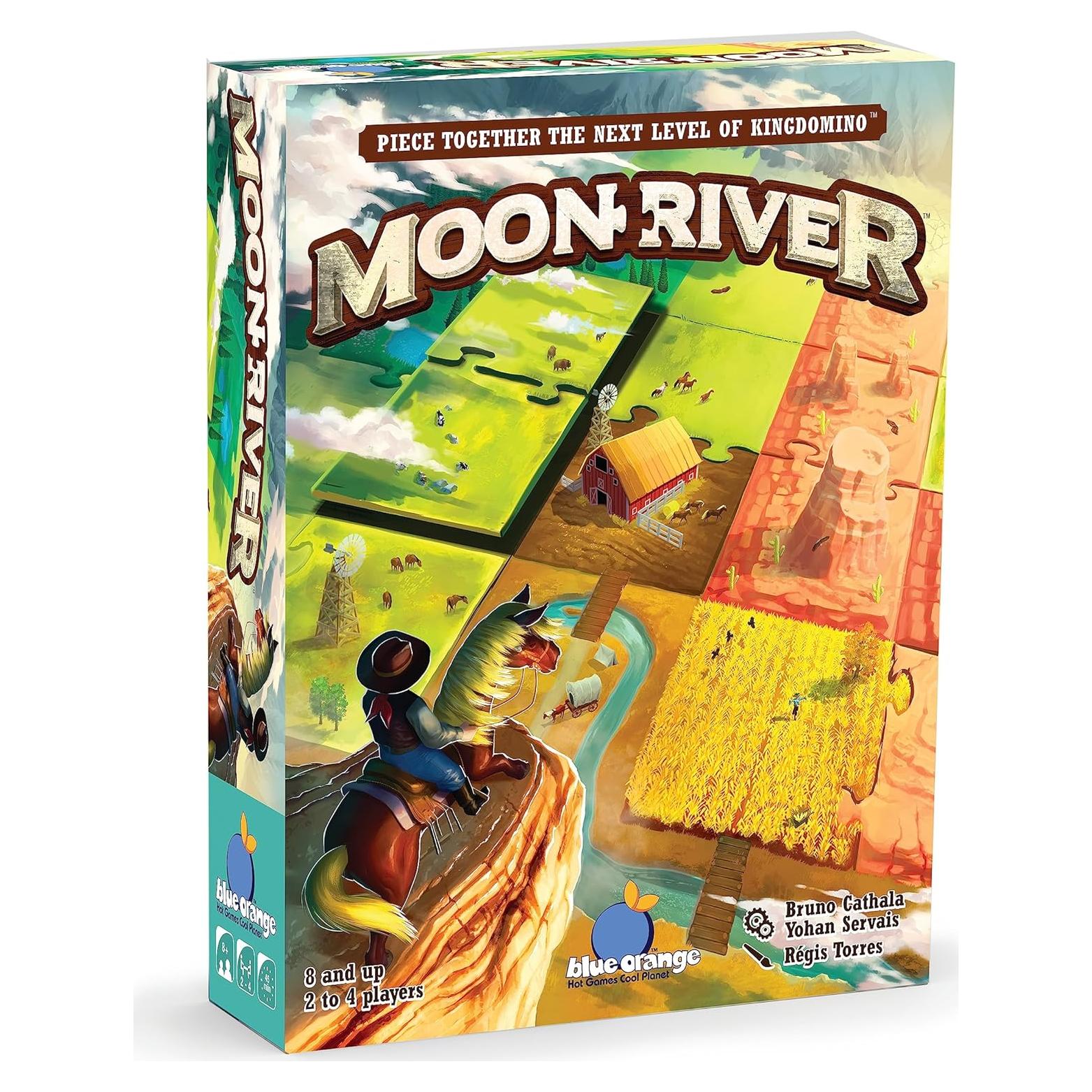 Juego de Mesa Moon River de Blue Orange, Estrategia 2-4 Jugadores