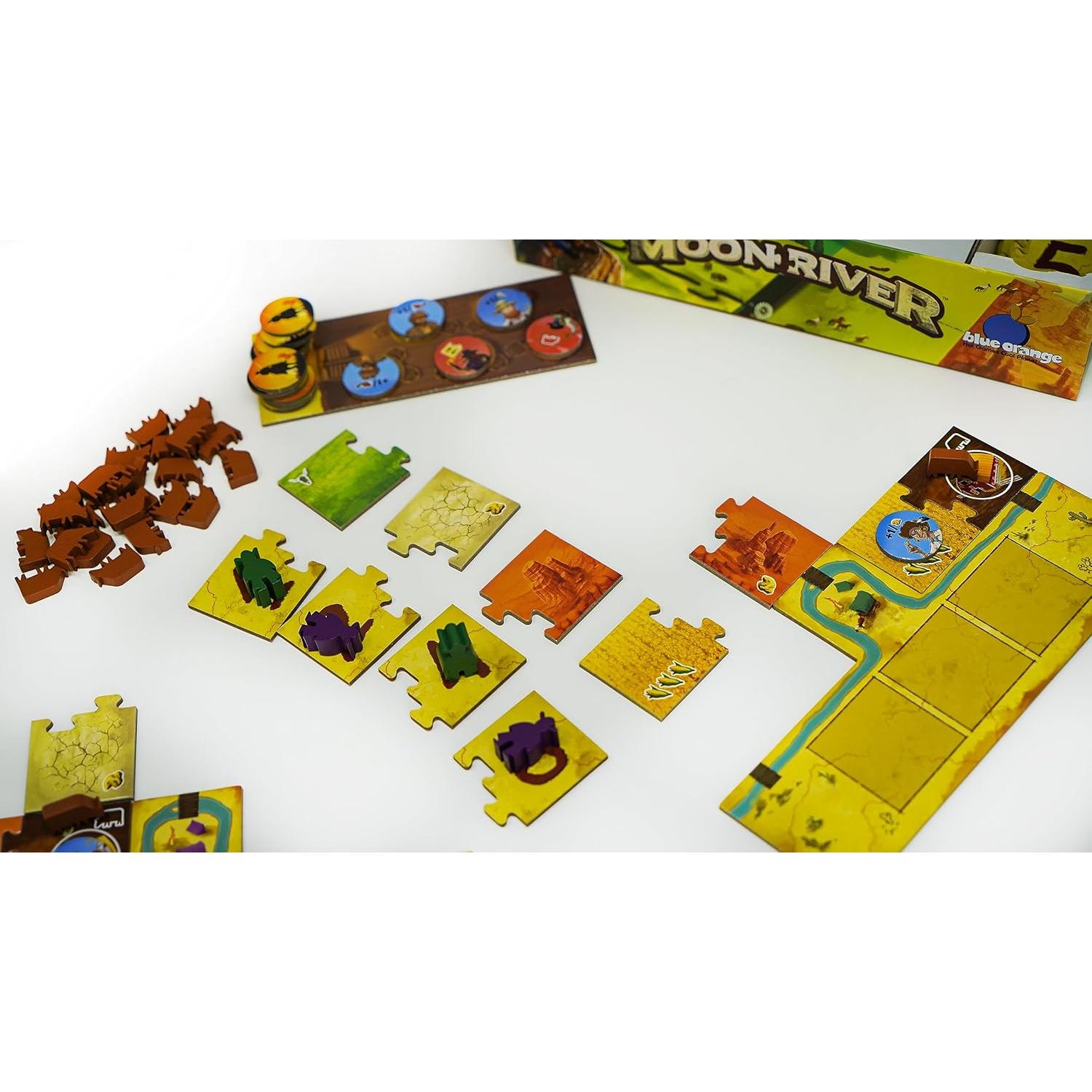 Juego de Mesa Moon River de Blue Orange, Estrategia 2-4 Jugadores