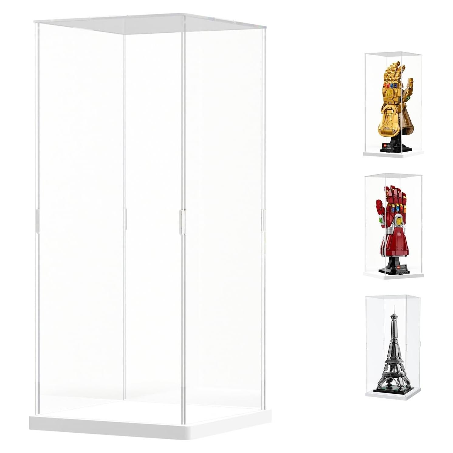 Caja de Exhibición Acrílica Choowin para Lego 15x15x35 cm