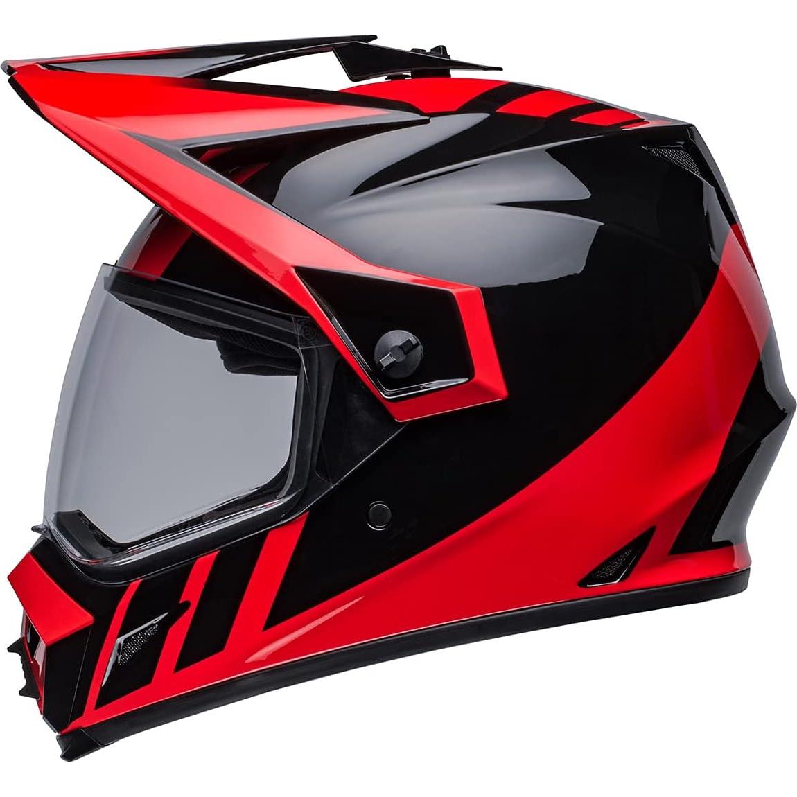 Casco Bell MX-9 Aventura MIPS Negro/Rojo Mediano