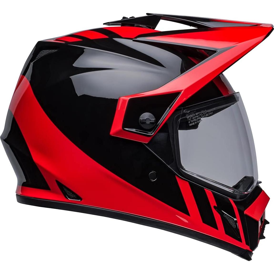 Casco Bell MX-9 Aventura MIPS Negro/Rojo Mediano