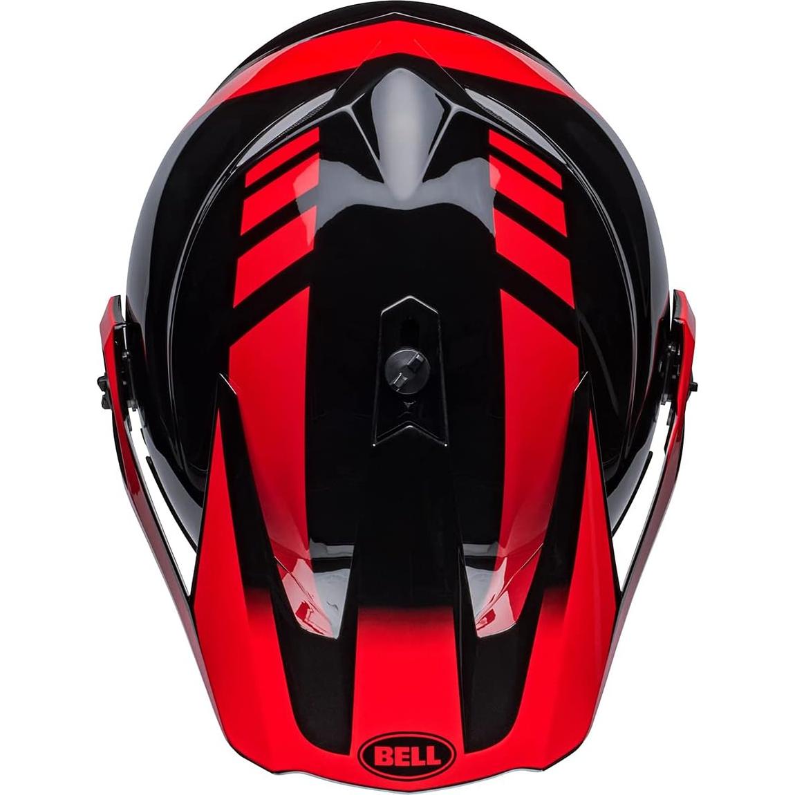 Casco Bell MX-9 Aventura MIPS Negro/Rojo Mediano