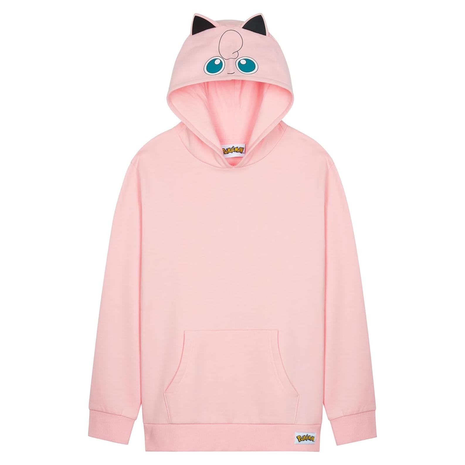 Sudadera con capucha Pokemon Fashion UK 13-14 años Jigglypuff