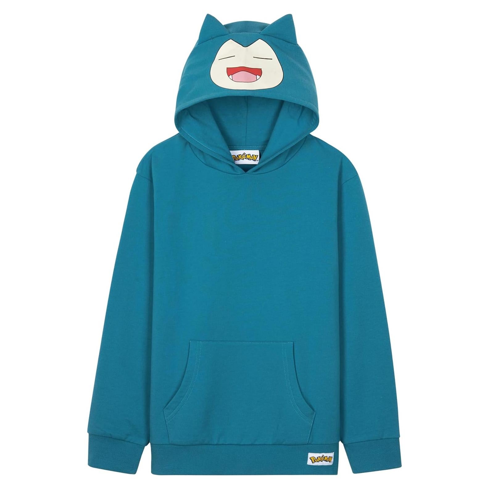 Sudadera con capucha Pokemon Fashion UK 13-14 años Azul