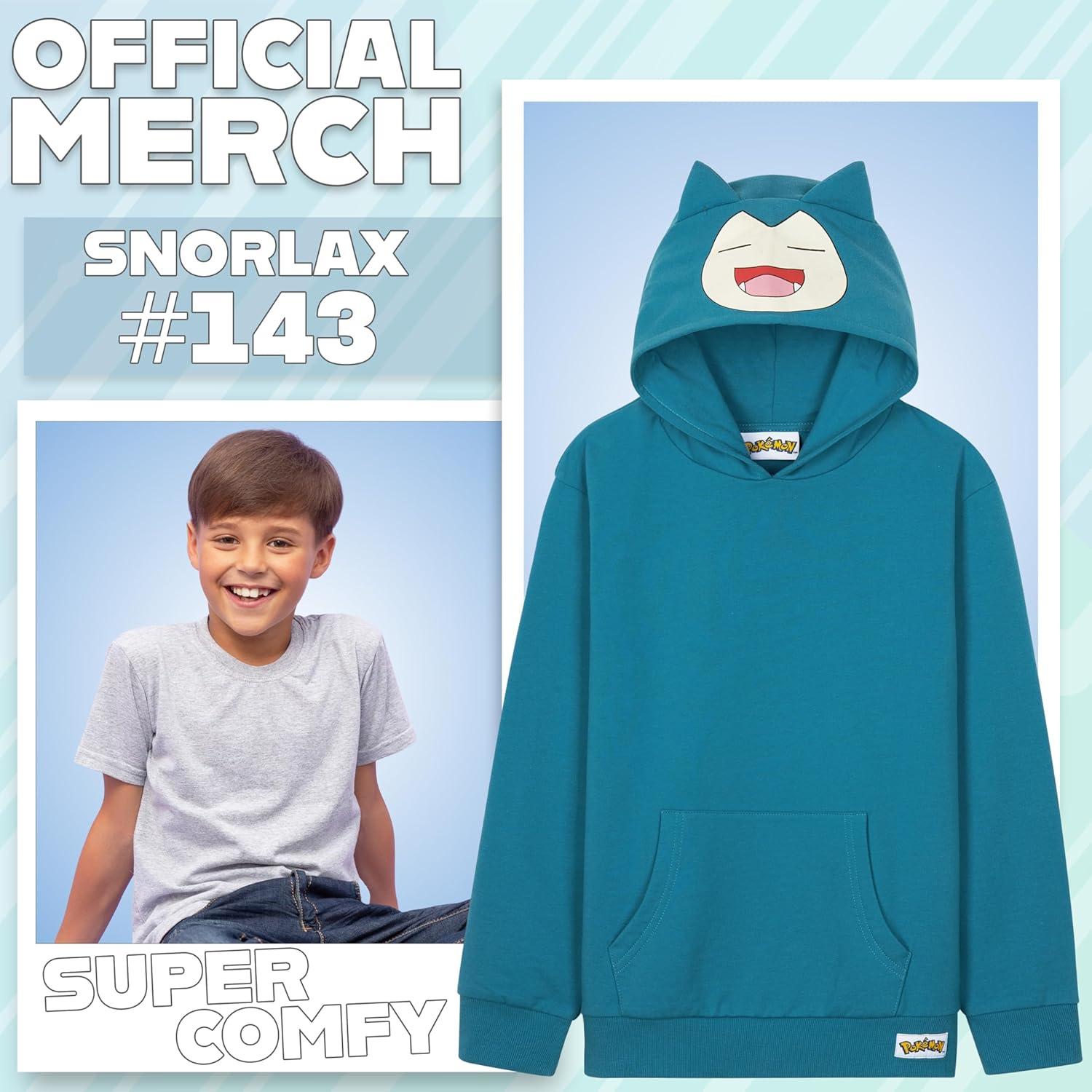 Sudadera con capucha Pokemon Fashion UK 13-14 años Azul