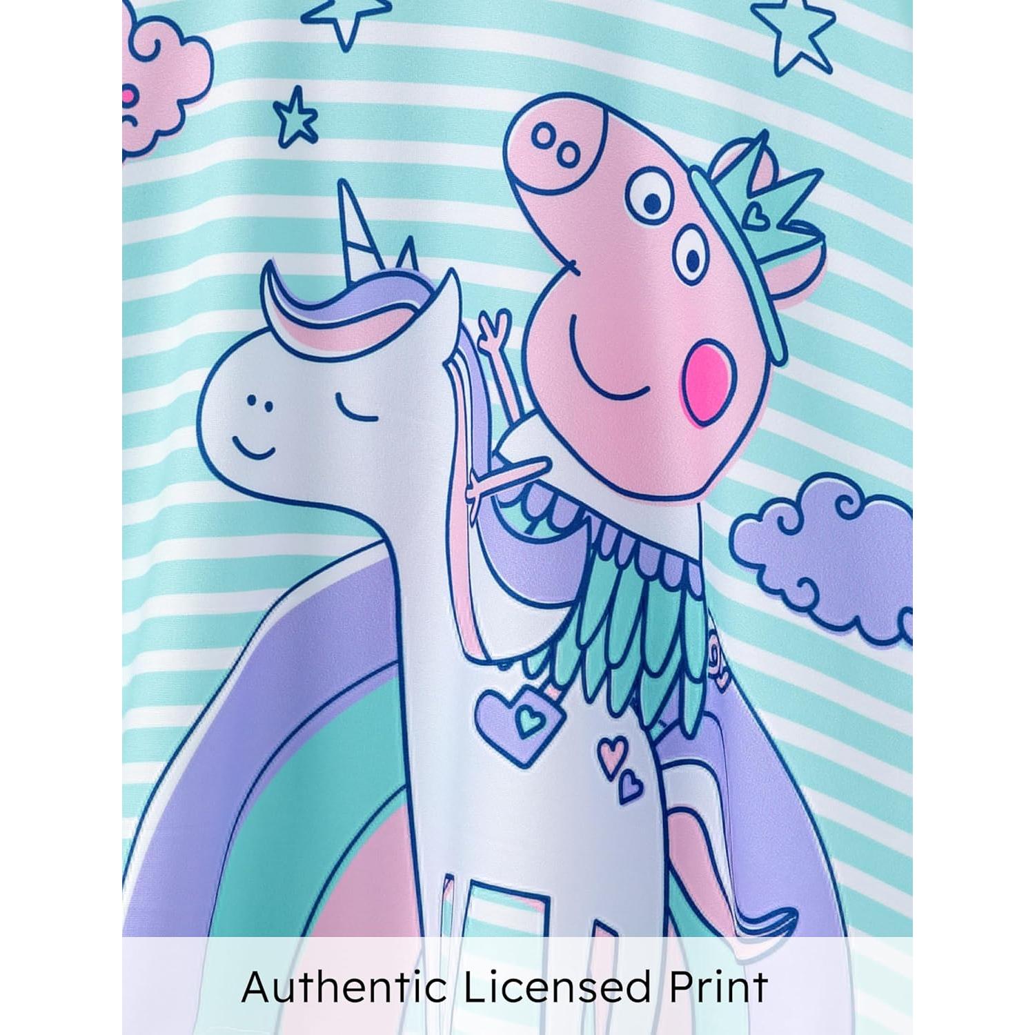 Vestido sin mangas Peppa Pig 3-4T con mariposas y flores