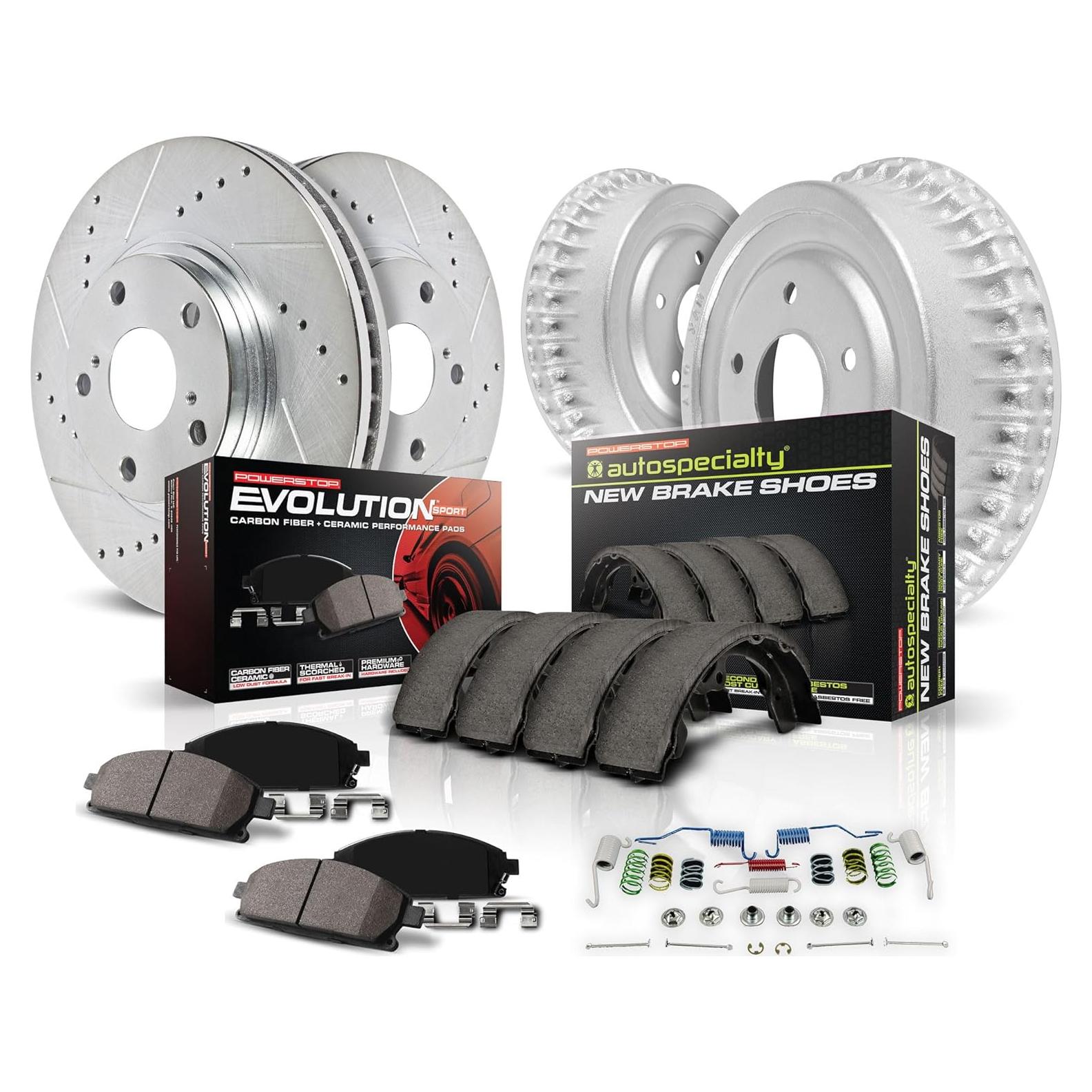 Kit de Freno Power Stop K15078DK Z23 Delantero y Trasero