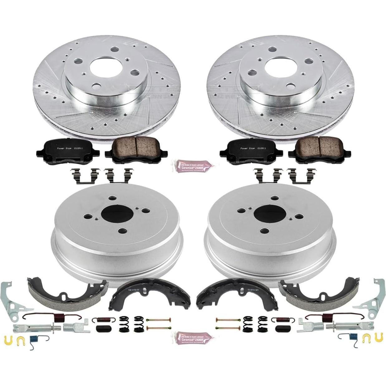 Kit de Freno Power Stop K15078DK Z23 Delantero y Trasero