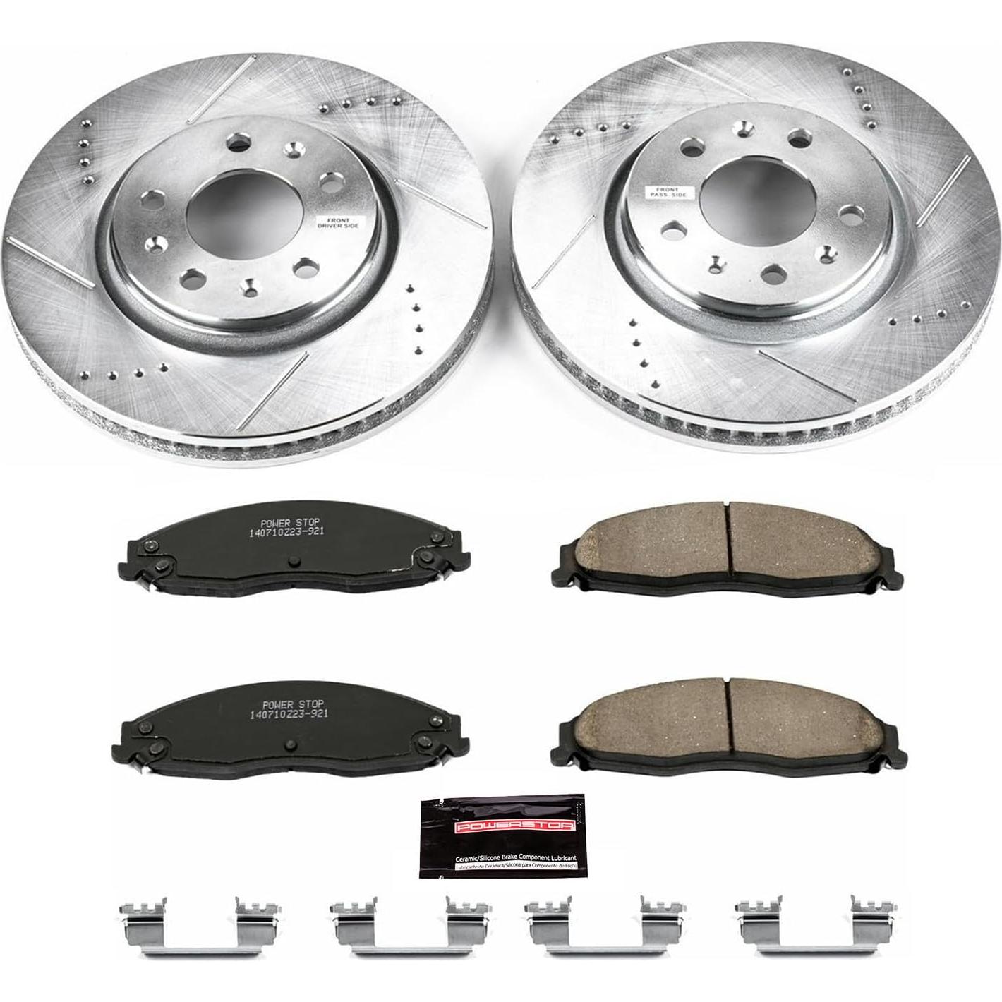 Kit de Freno Power Stop K1423 Delante Z23 para Cadillac STS 2005-2008