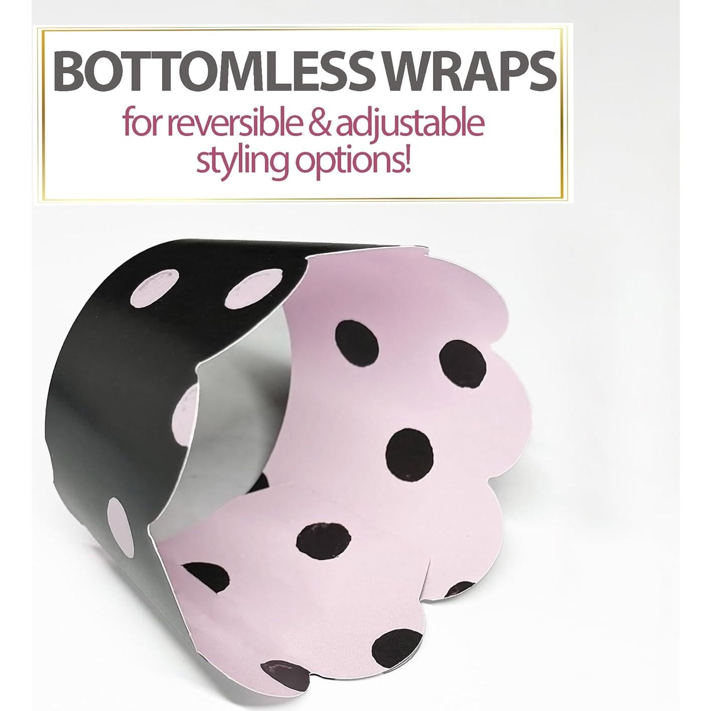 Fundas para Cupcake Confetti Couture 24 Piezas Rosa y Negro