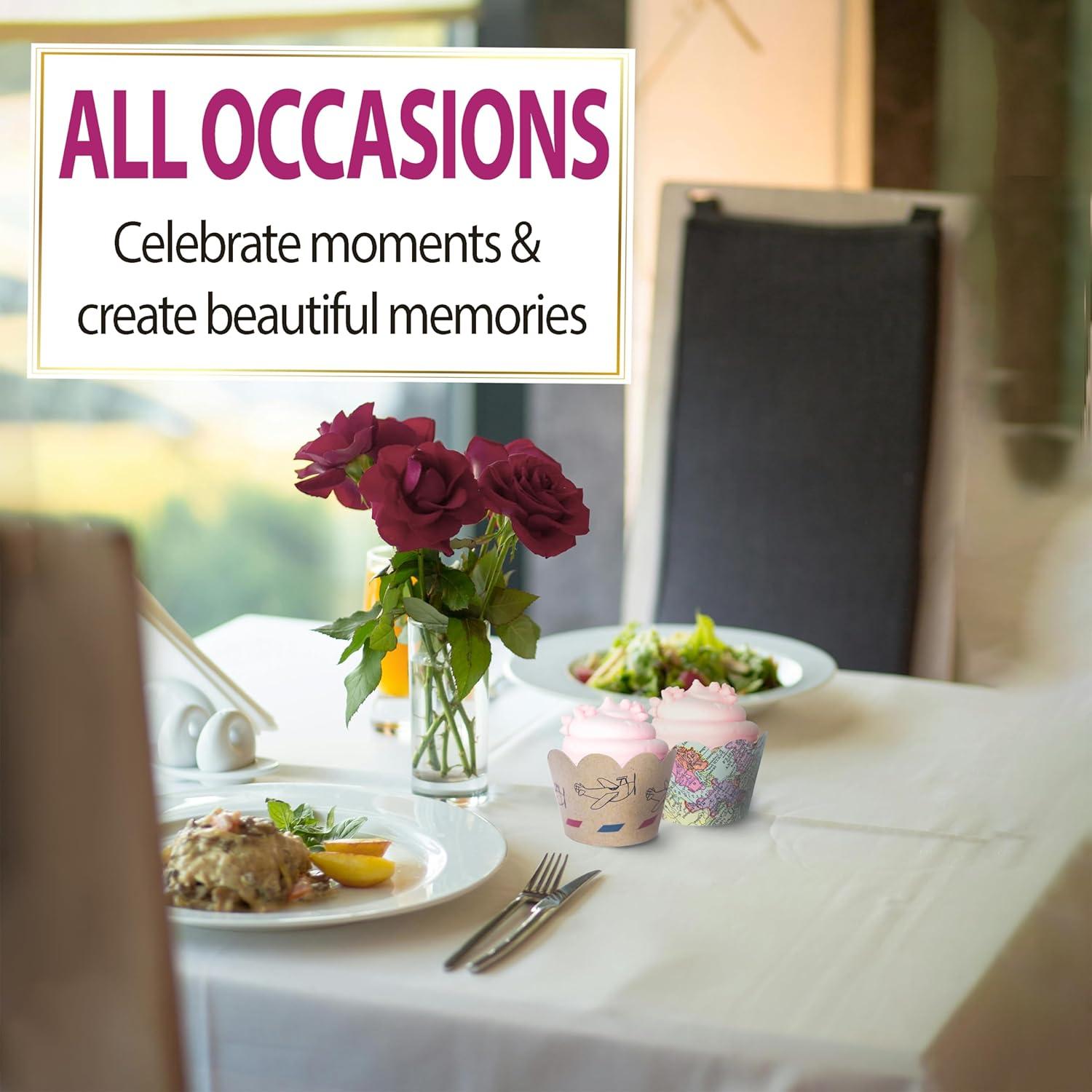 Fundas para Cupcake Confetti Couture 24 Piezas Reversibles