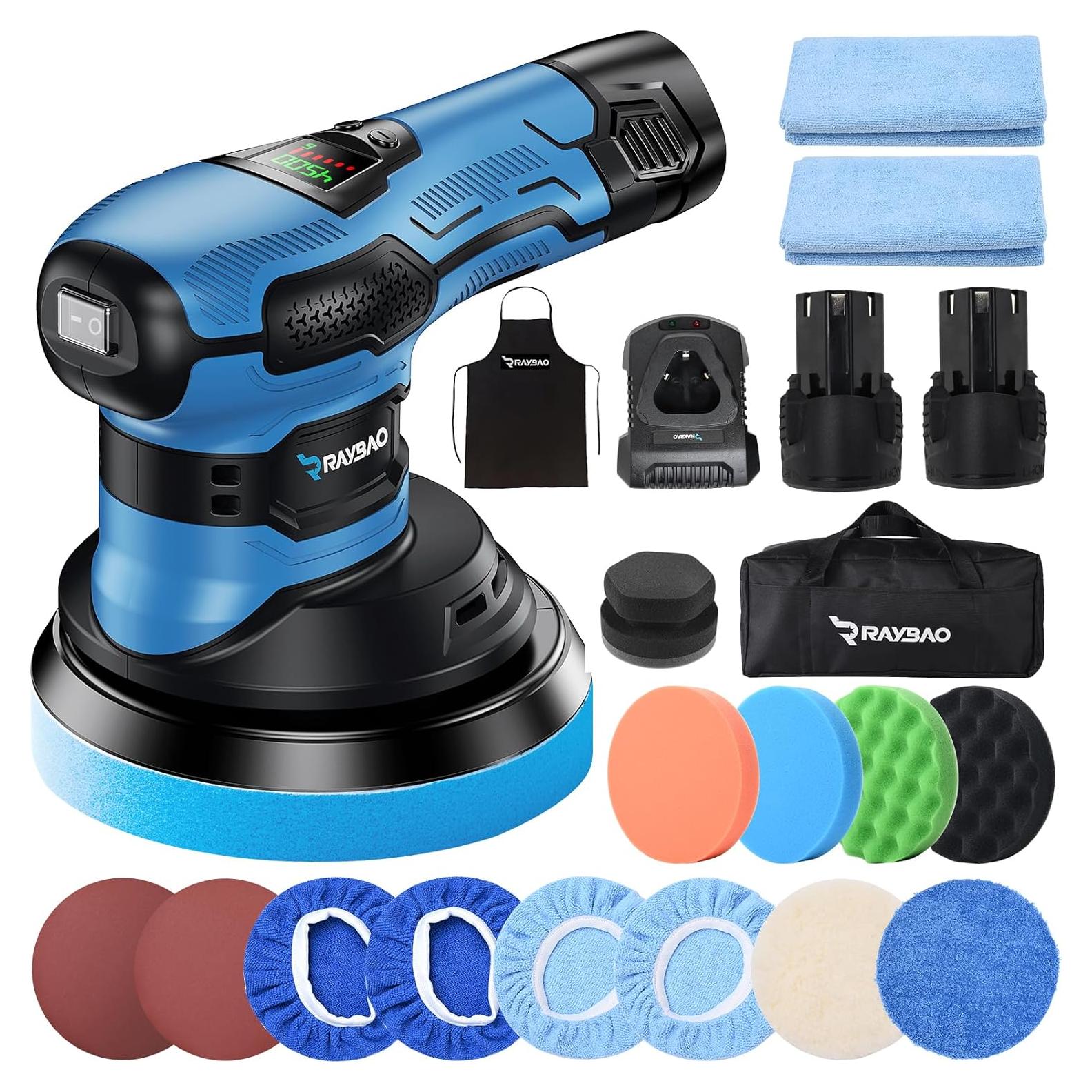 Pulidora Inalámbrica RAYBAO TX005 12V 2.44kg 6 Velocidades