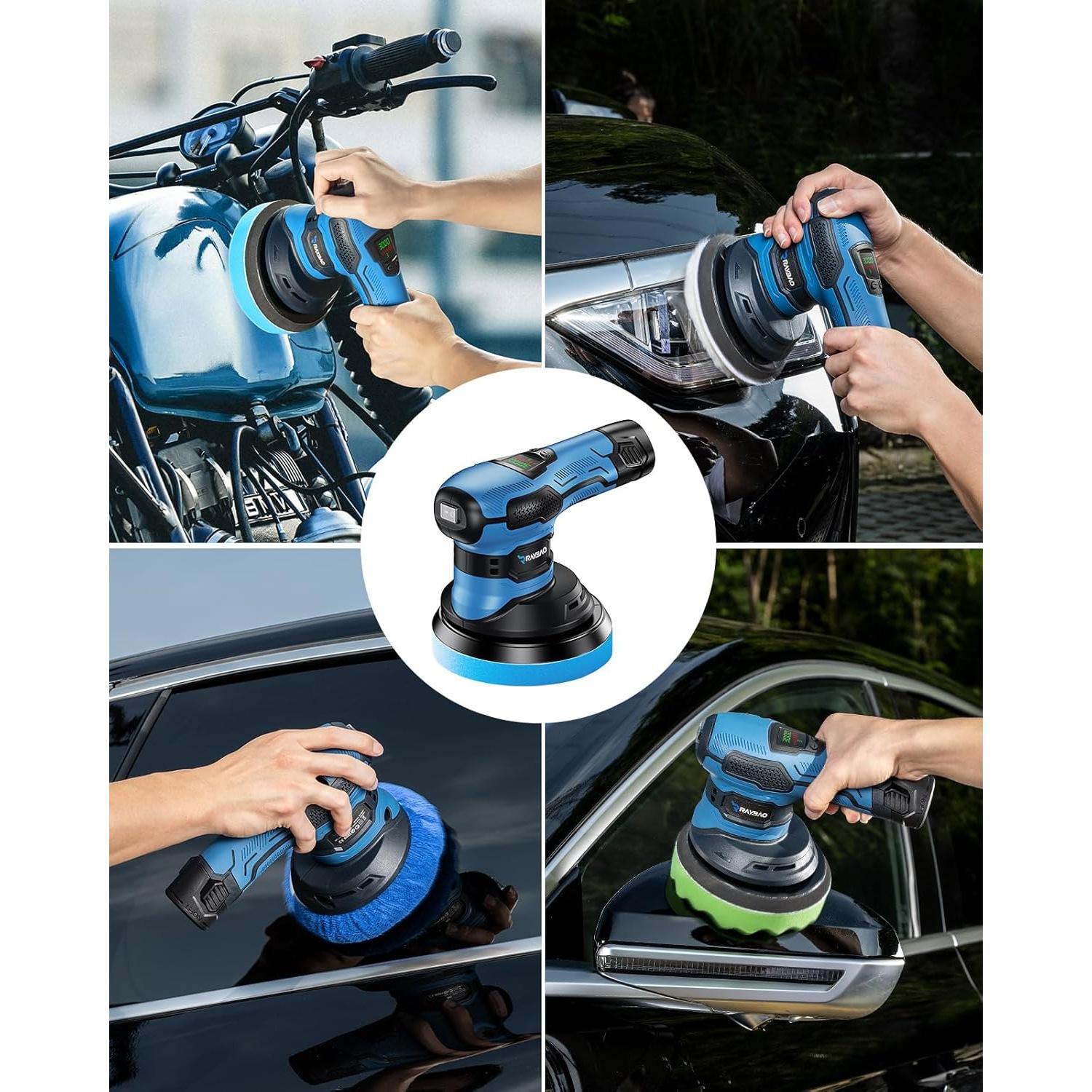 Pulidora Inalámbrica RAYBAO TX005 12V 2.44kg 6 Velocidades