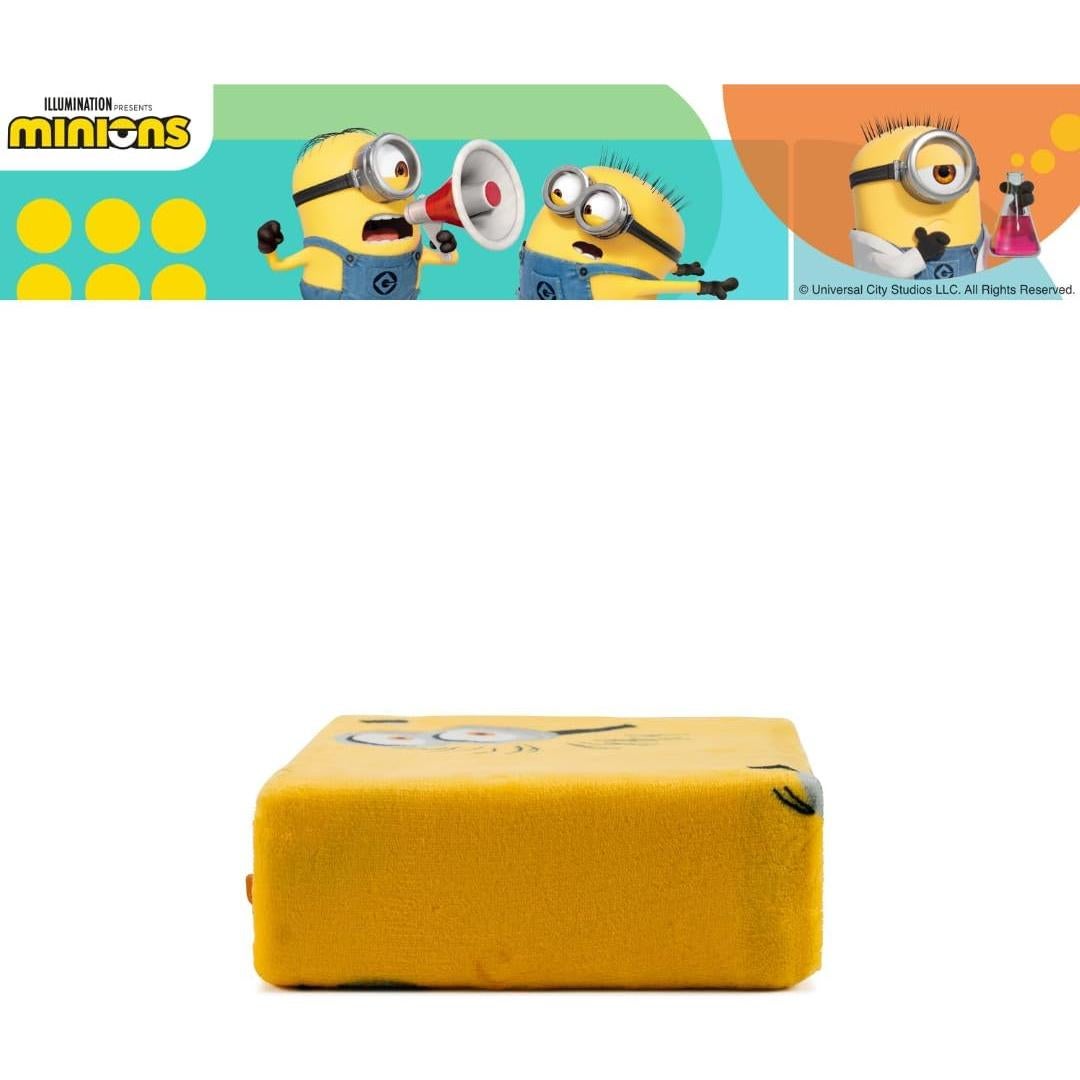 Manta Franco Minions Toque de Seda 101,6x127 cm