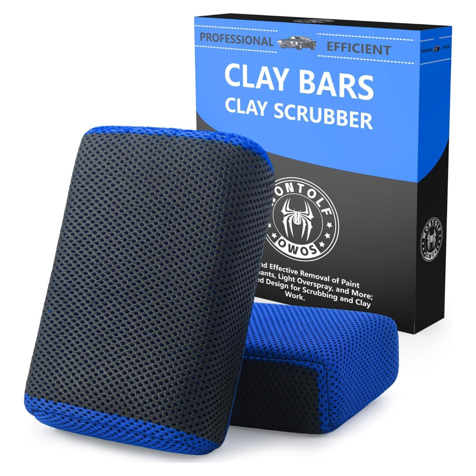 Kit de 2 Esponjas de Arcilla Stemni para Detallado de Autos